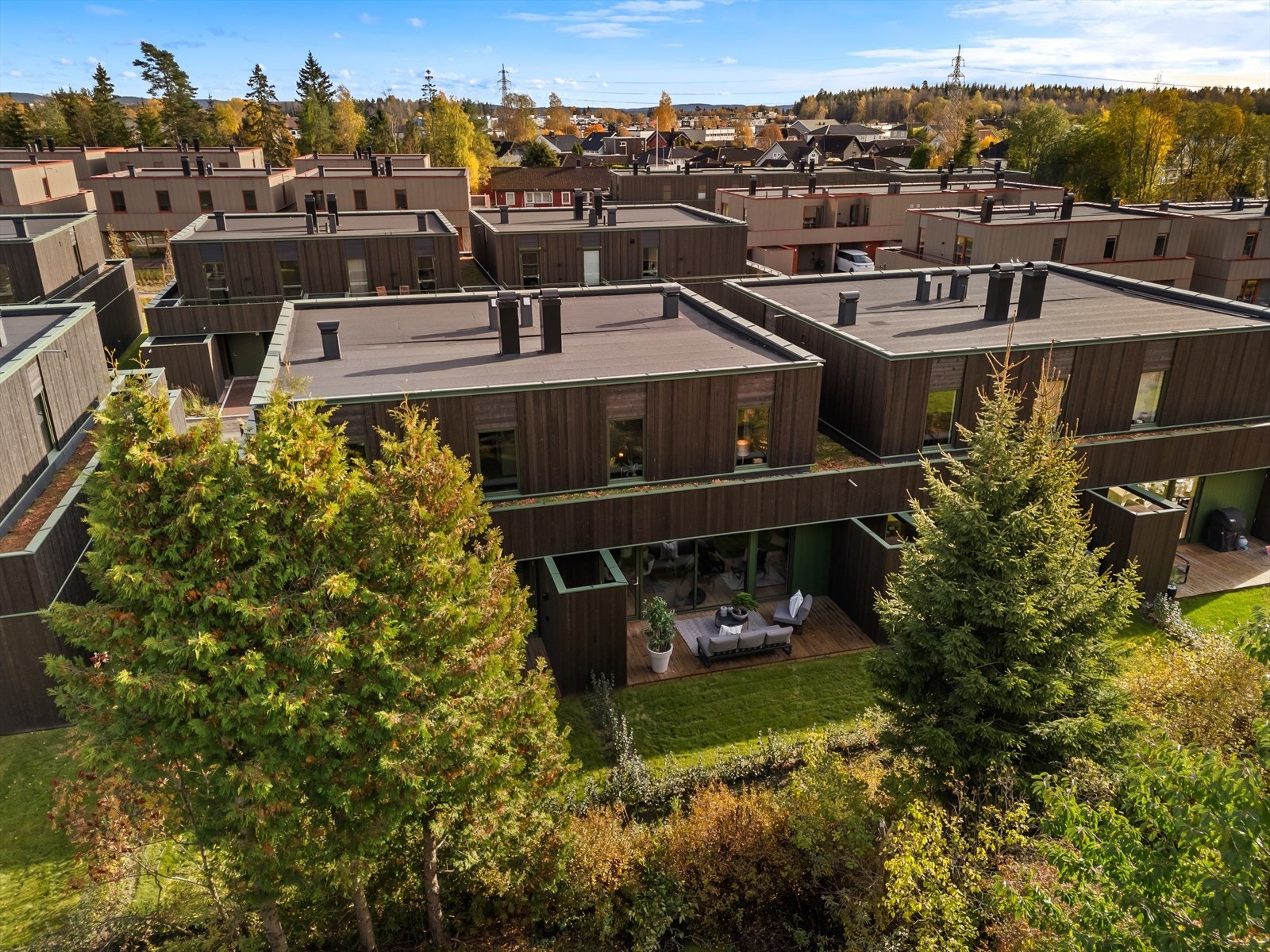 Dronefoto Galleribilde