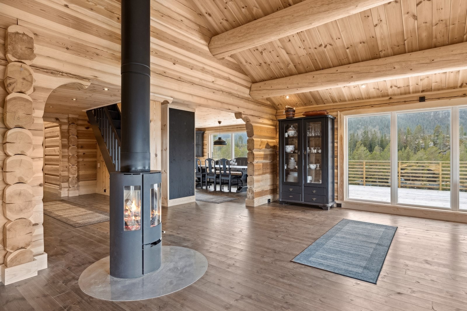 Den gode utformingen gir deg mulighet til å innrede oppholdsrommet etter eget ønske. Galleribilde