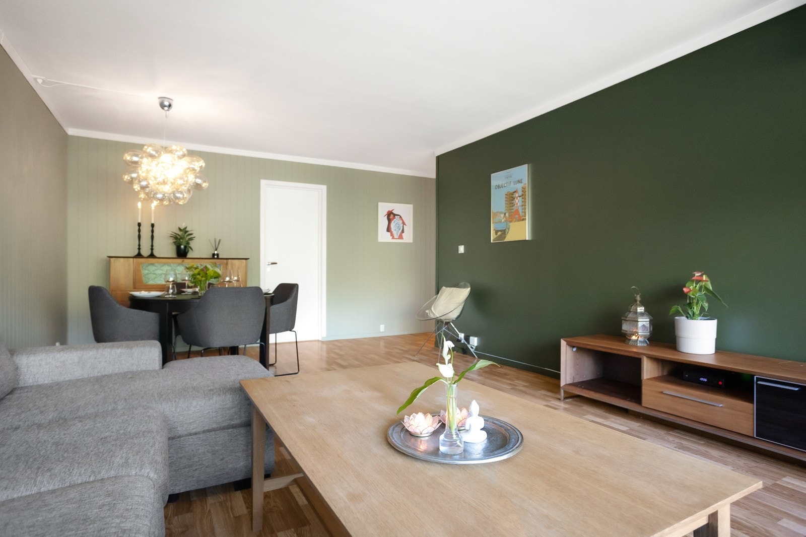 Delikate fargevalg Galleribilde