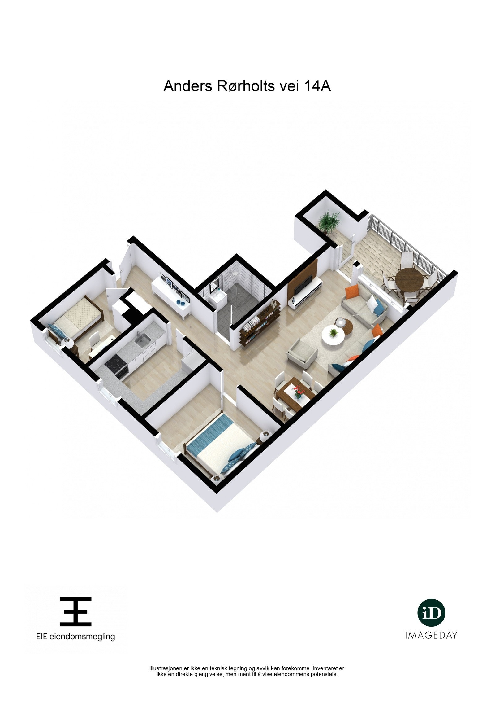 Anders Rørholts vei 14A Galleribilde