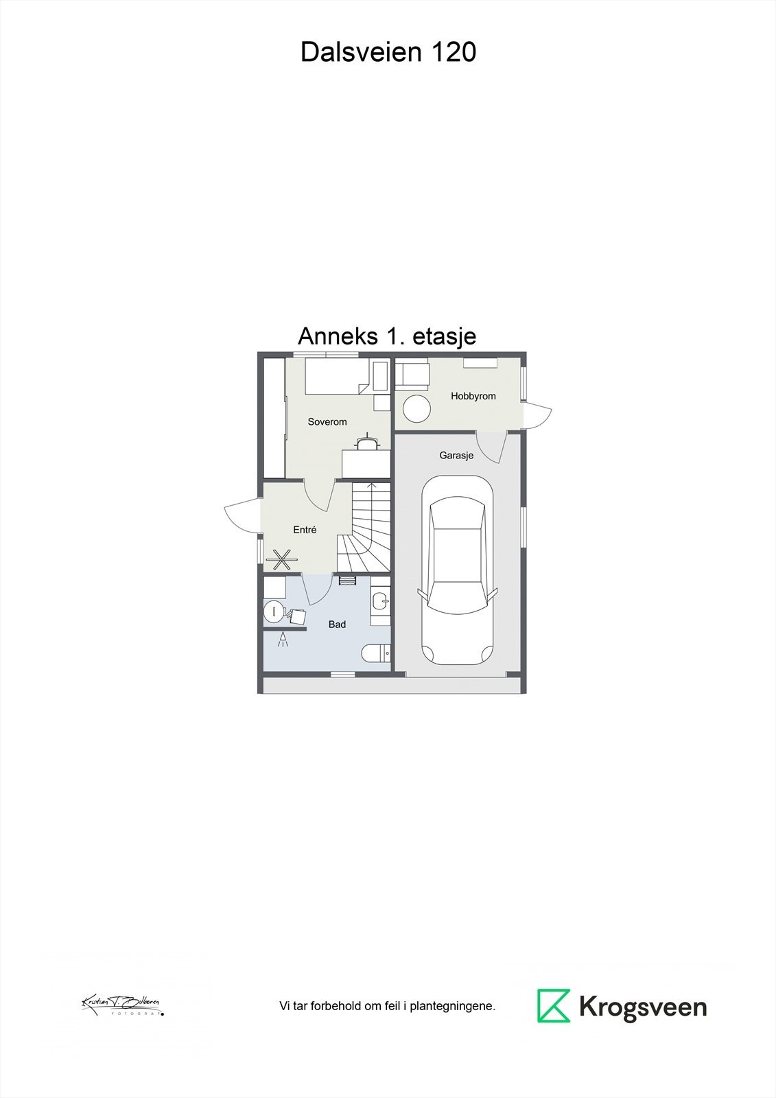 Plantegning garasje Galleribilde