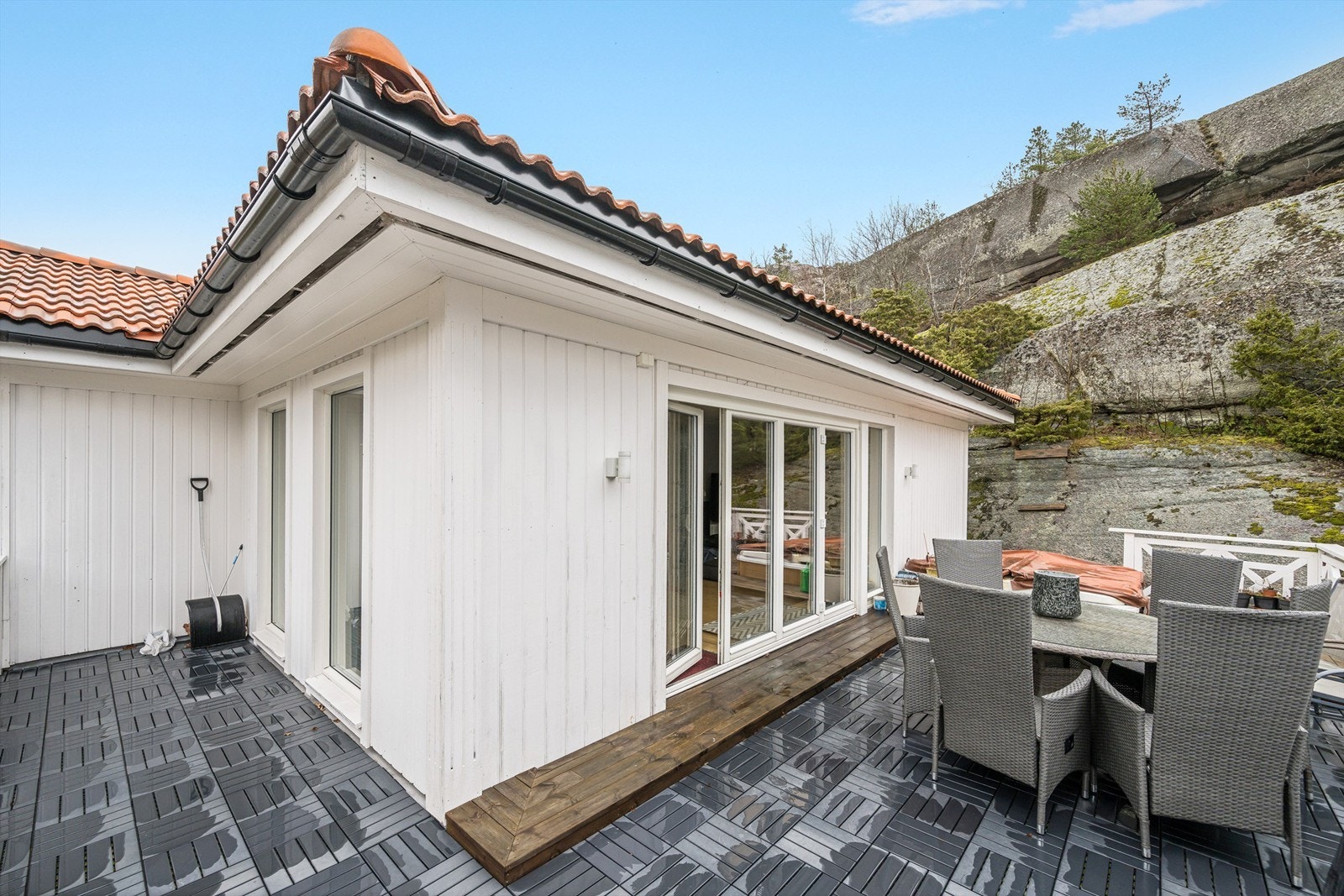 Uteplass Galleribilde