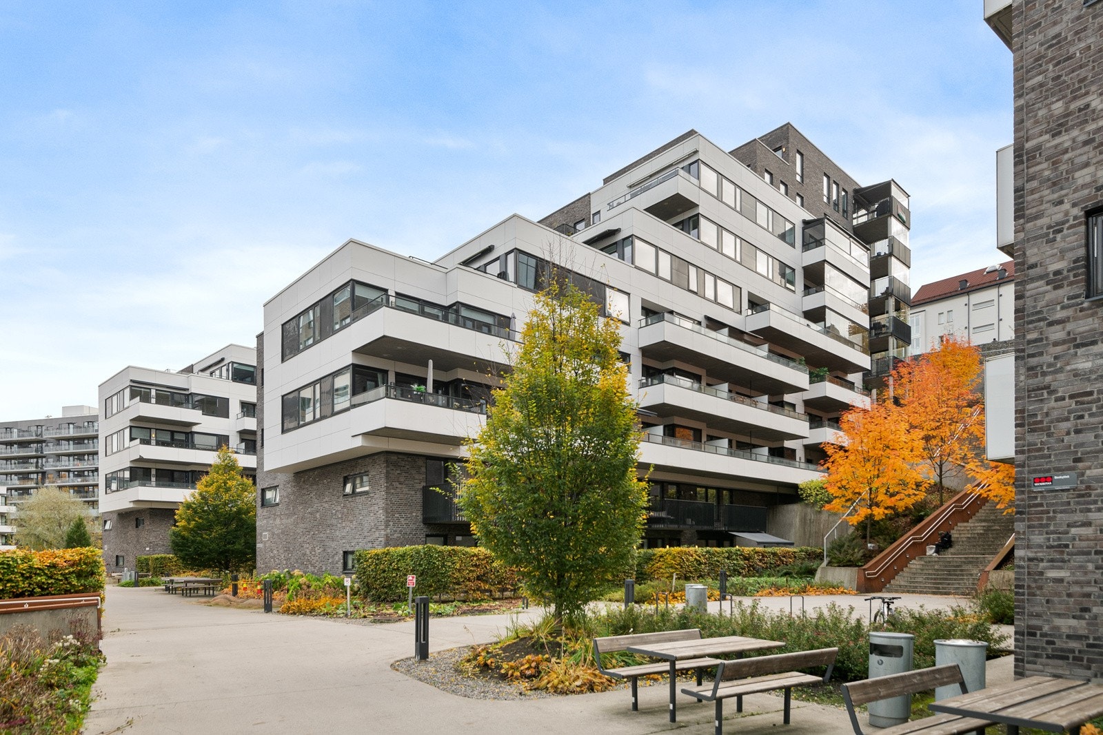 Fasade av bygget. Galleribilde