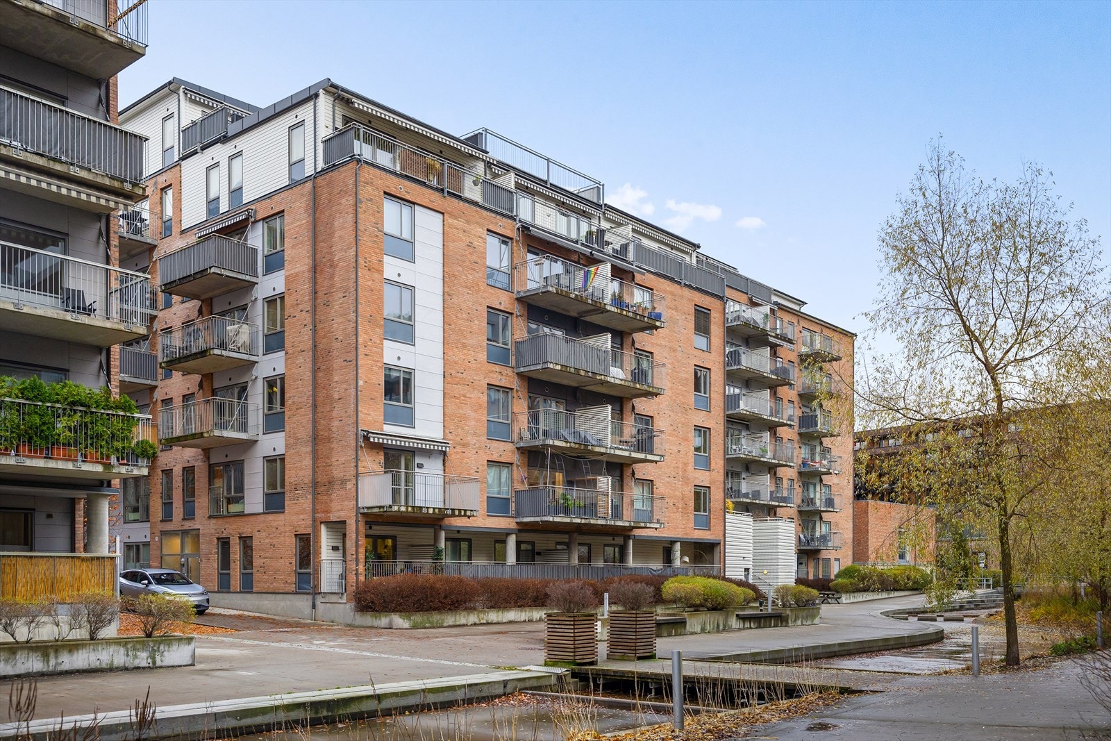 Moderne bygg fra 2008. Galleribilde