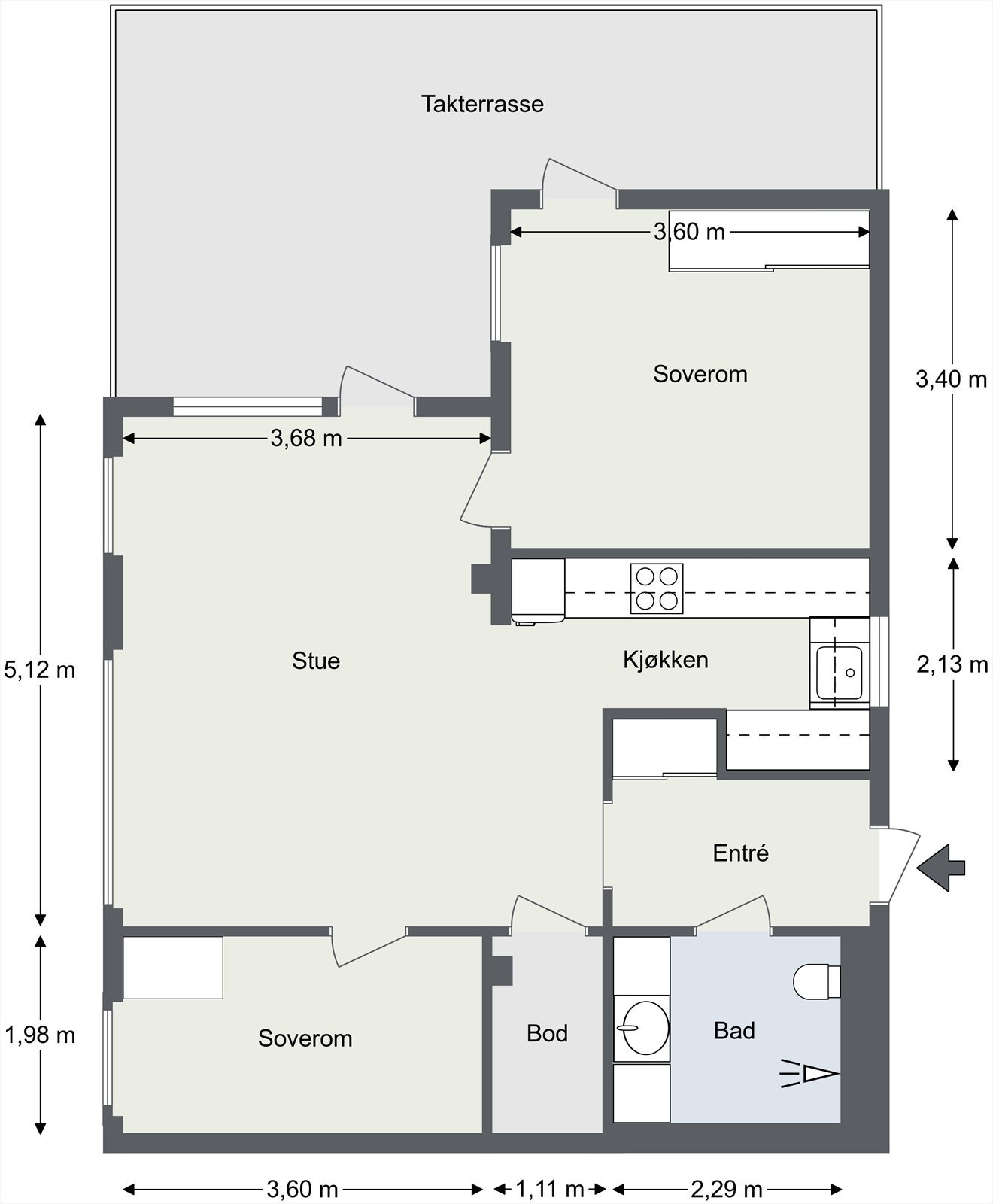 Plantegning. Galleribilde