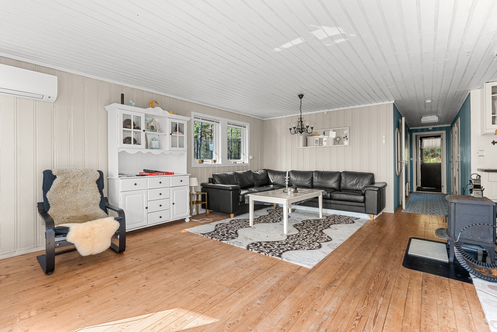 Varmepumpe i stua Galleribilde