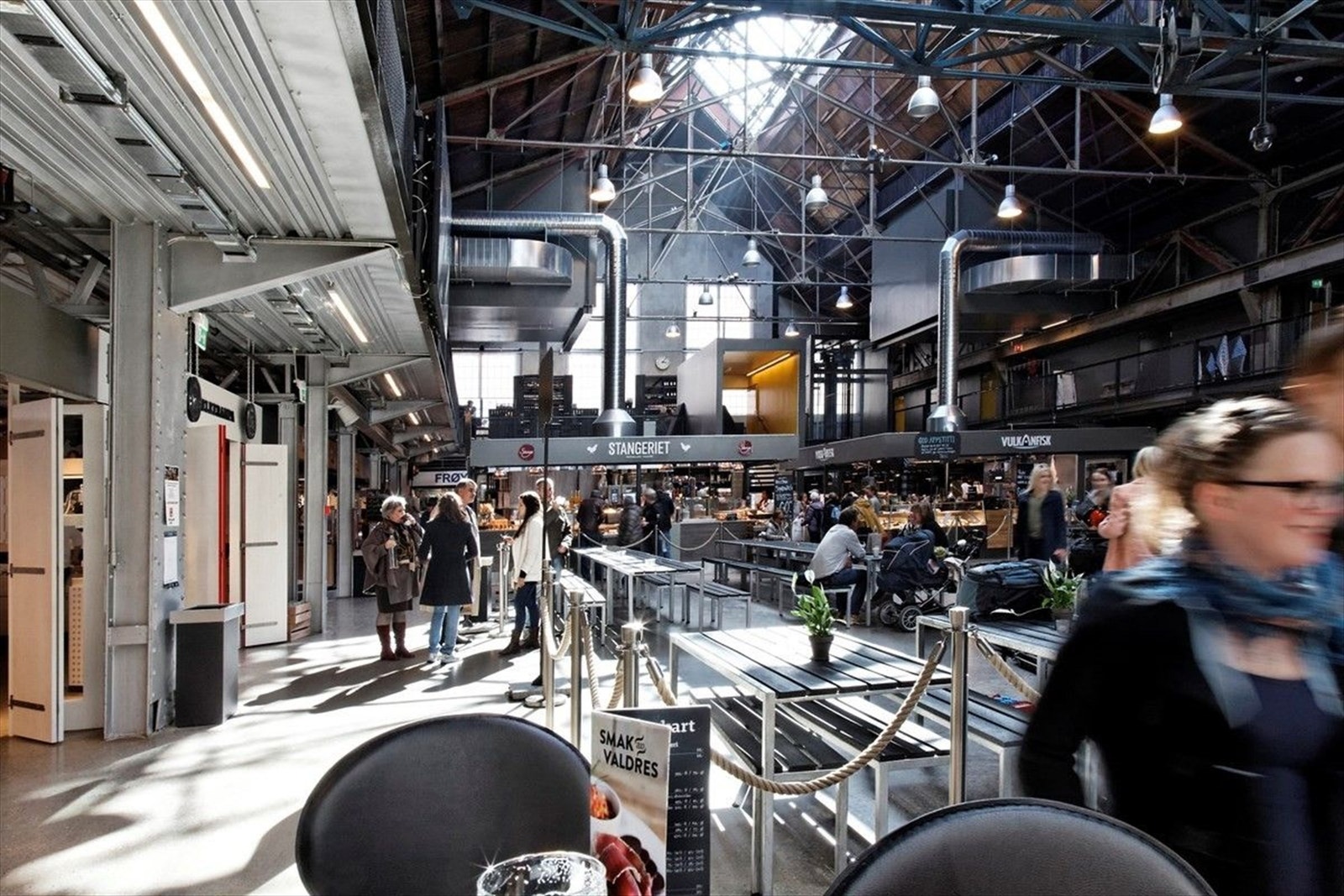 Kort vei til blant annet Vulkan og Mathallen. Galleribilde