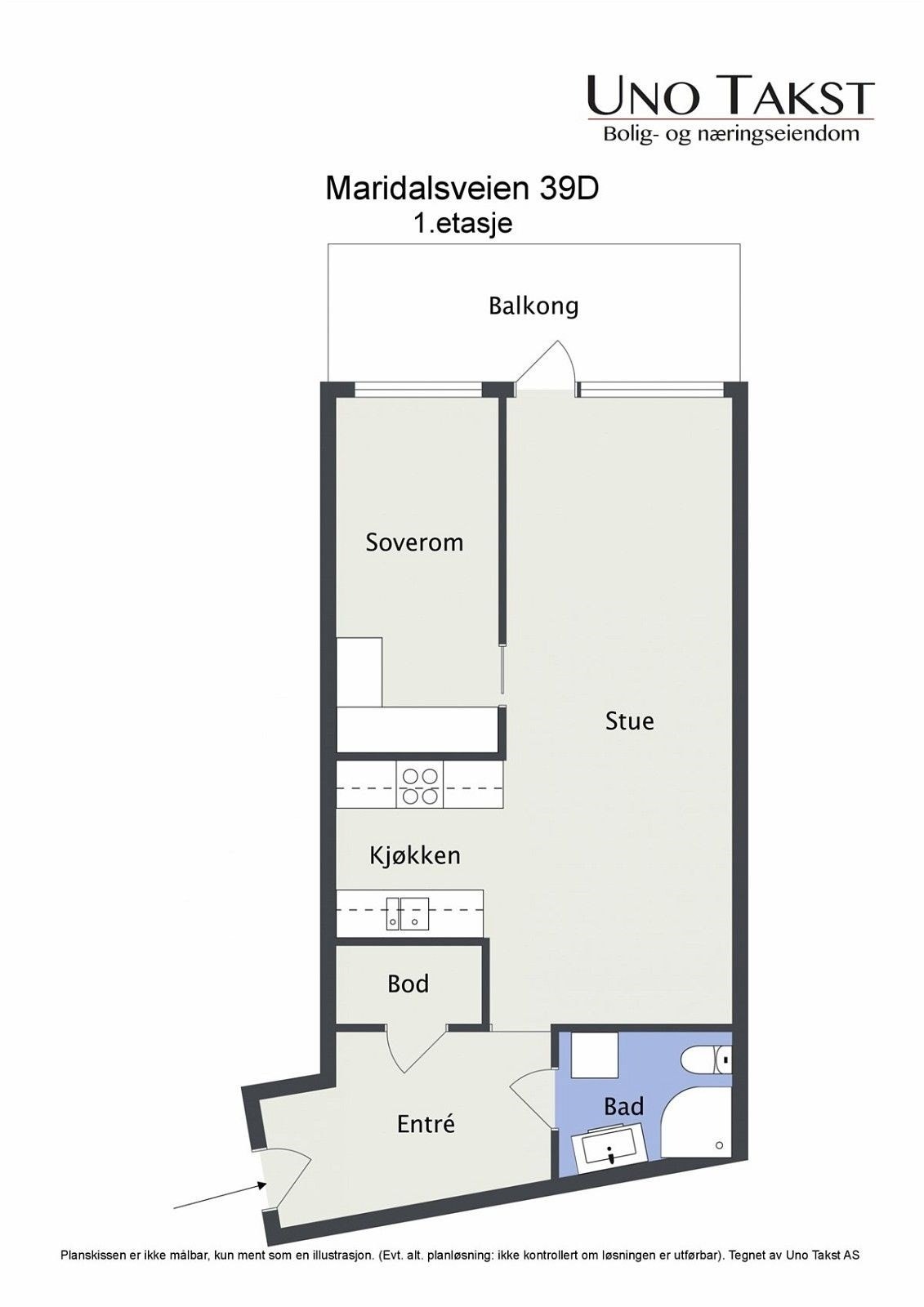 Plantegning. Galleribilde