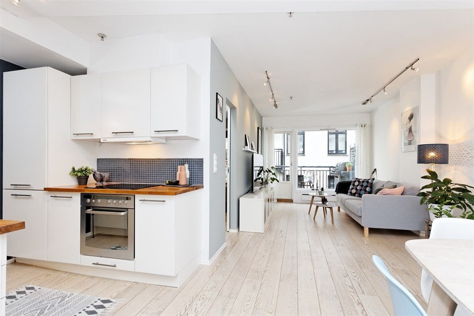 Boligen vender mot rolig bakgård. Galleribilde