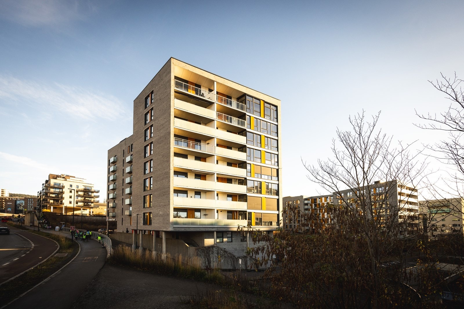 Sameiet består av 227 seksjoner. Galleribilde