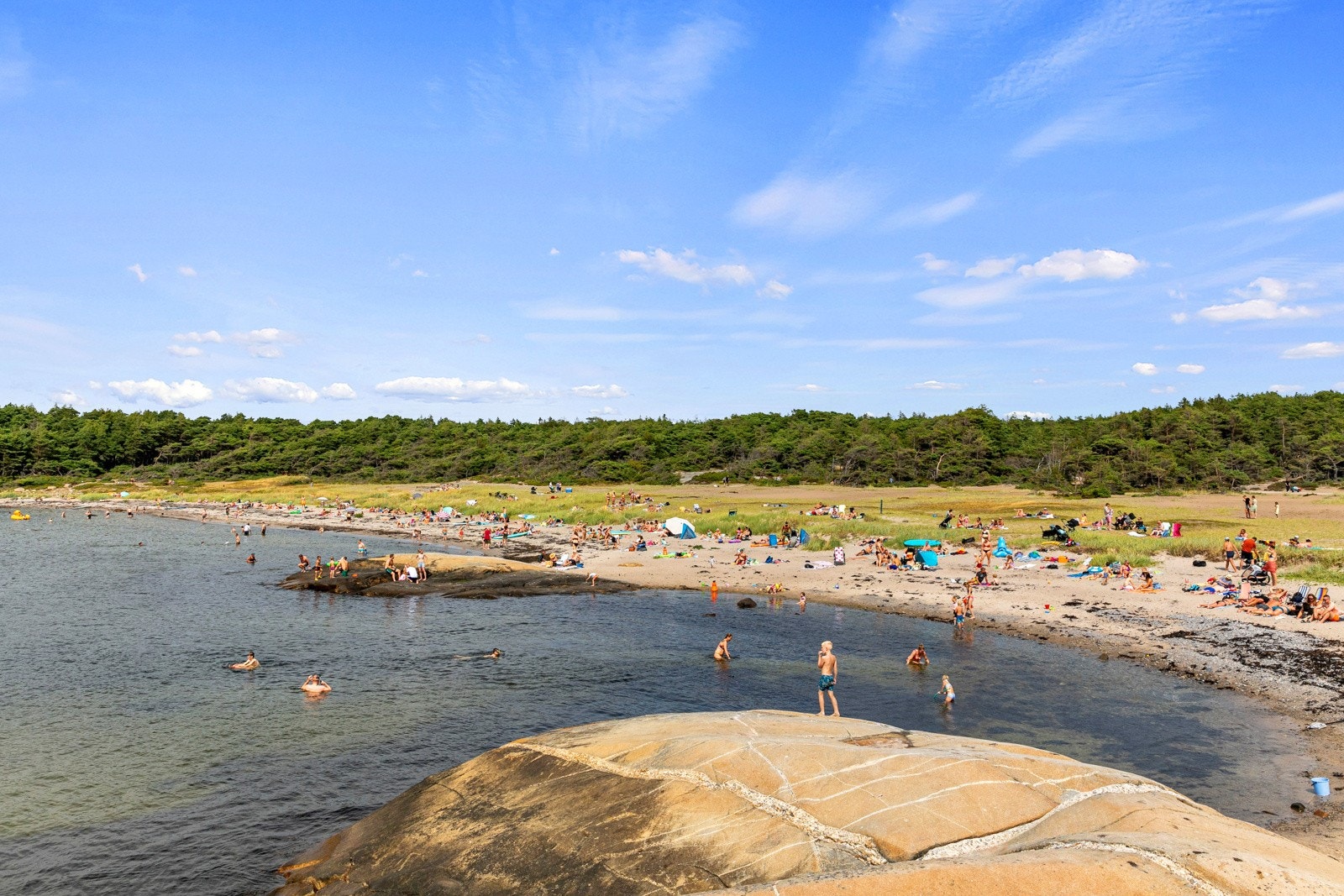 Områdebilder - Hvaler har mange fine badeplasser Galleribilde