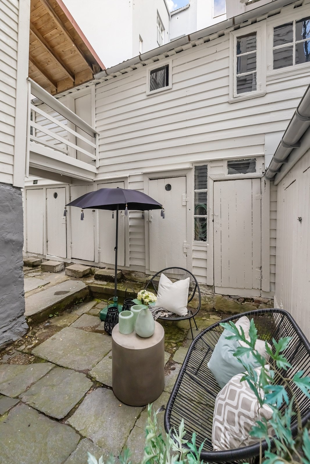 Her kan man nyte fine sommerdager Galleribilde