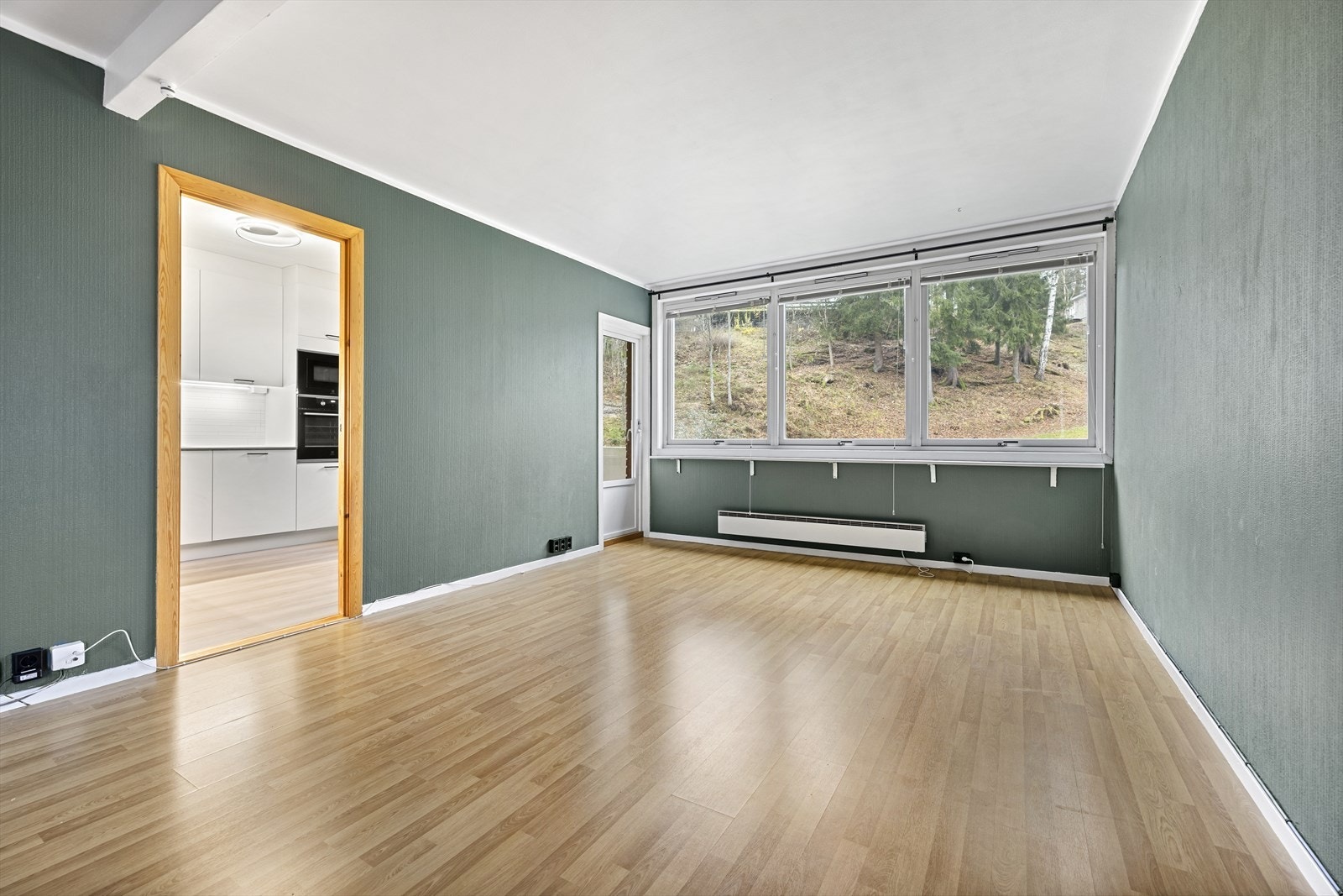 Stuen har utgang til balkong. Galleribilde