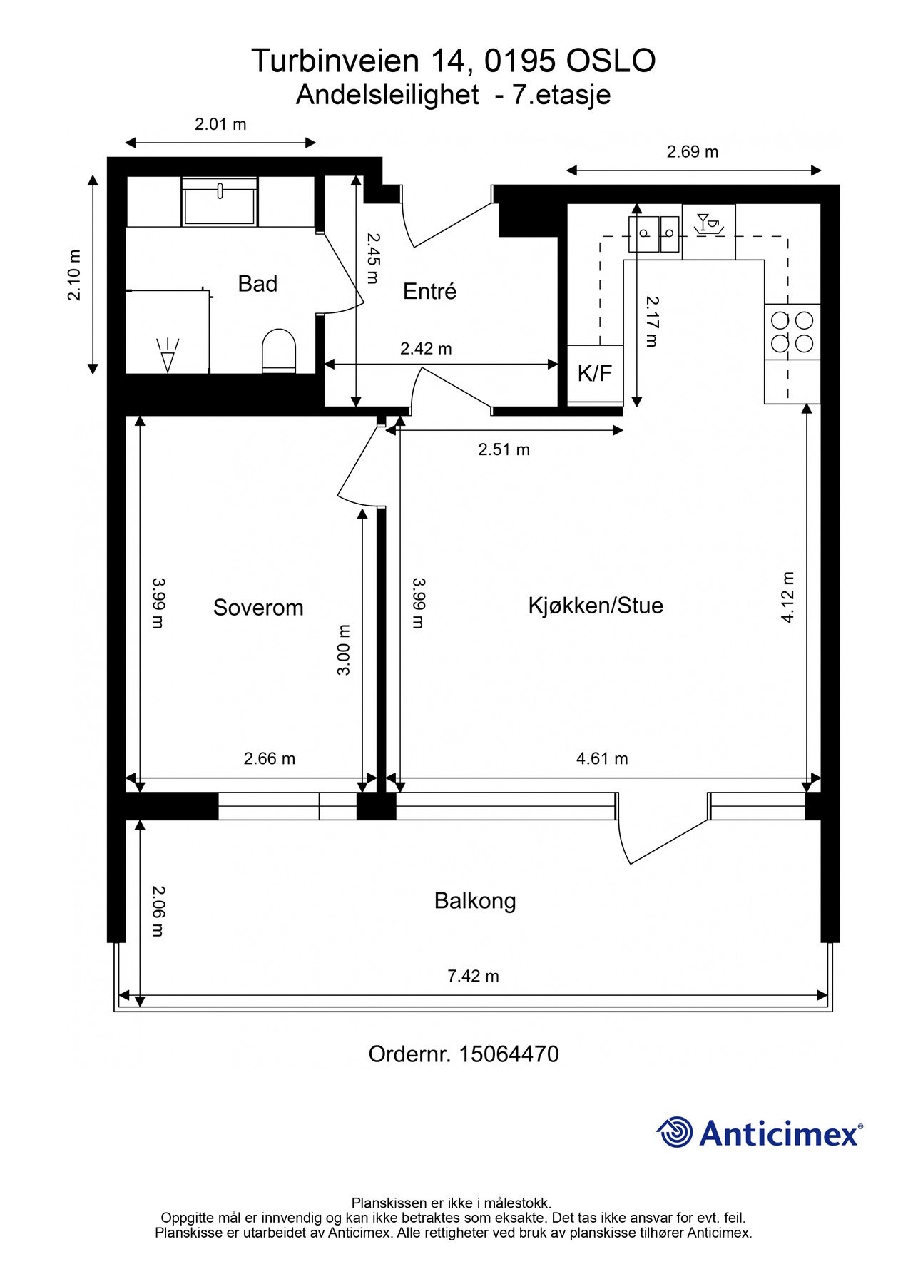 Plantegning. Galleribilde