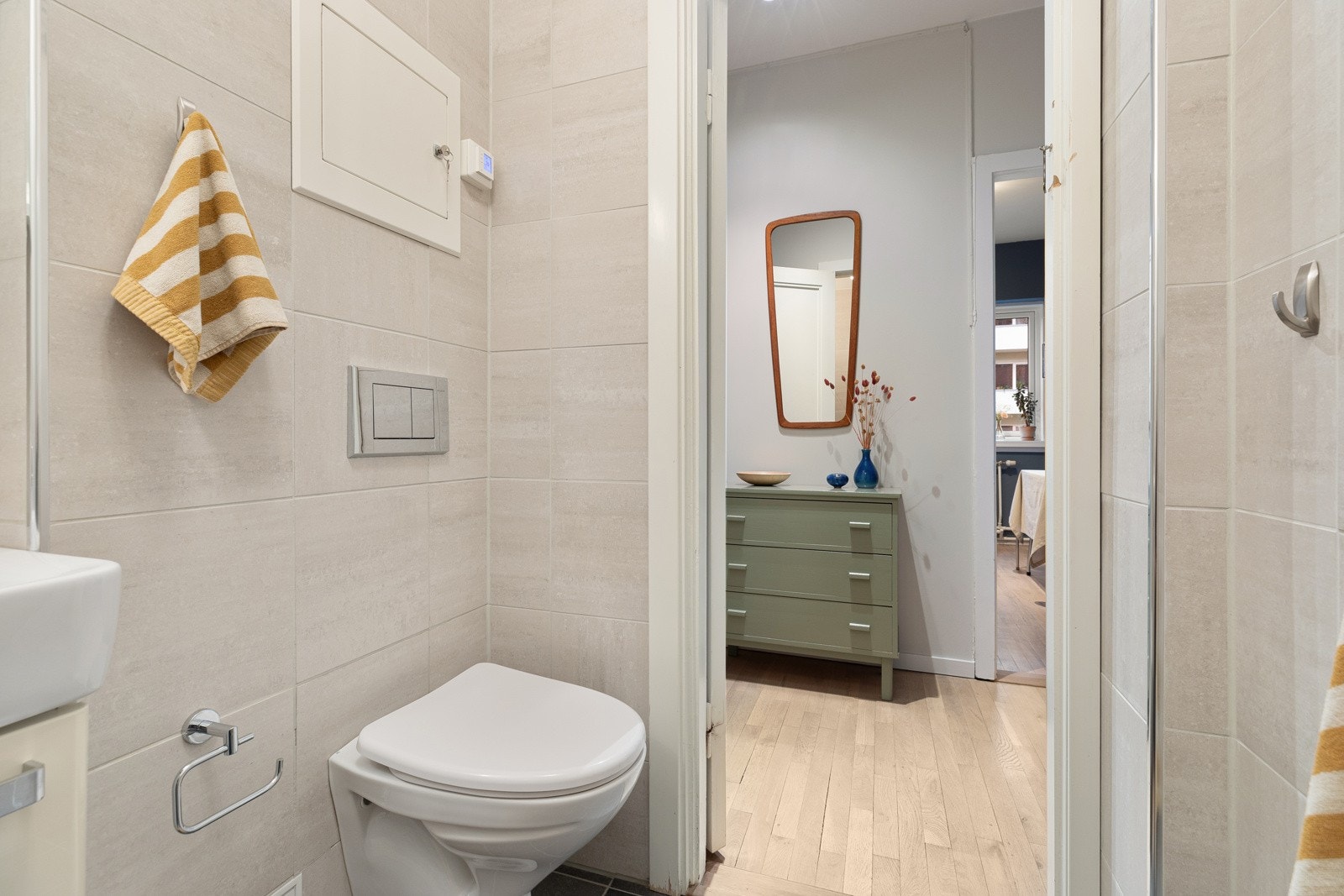 Badet har også opplegg for vaskemaskin Galleribilde