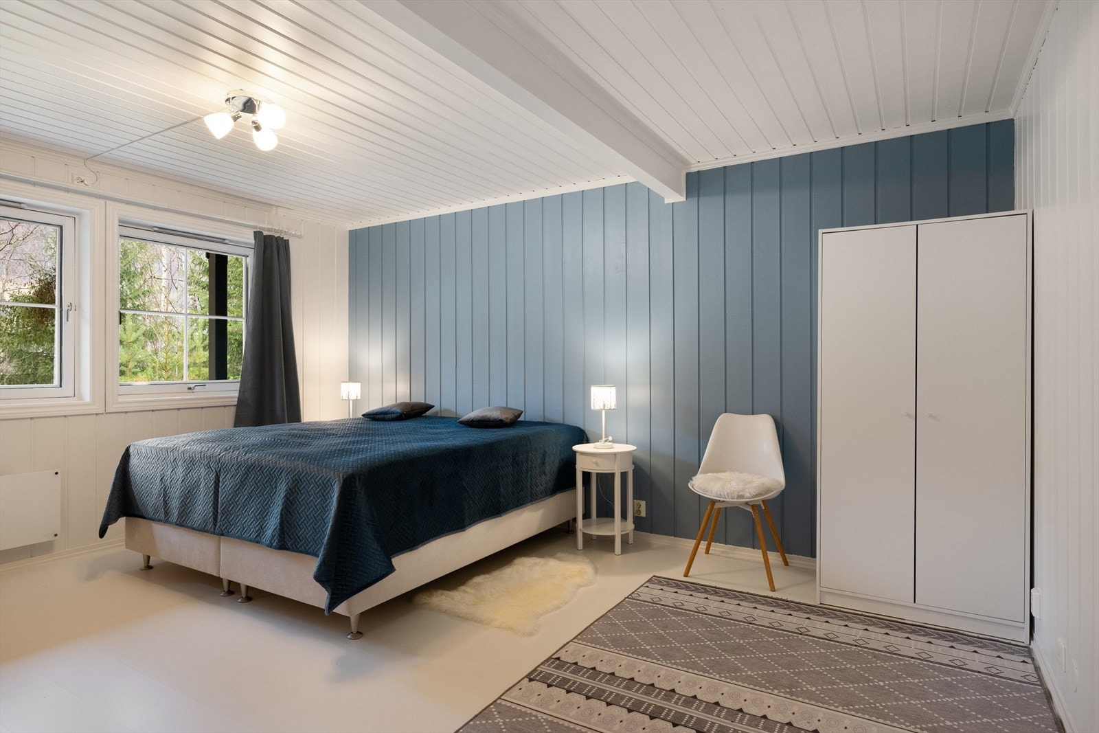 Alle soverommene er av god størrelse, med mulighet for å innrede etter eget ønske og behov. Galleribilde