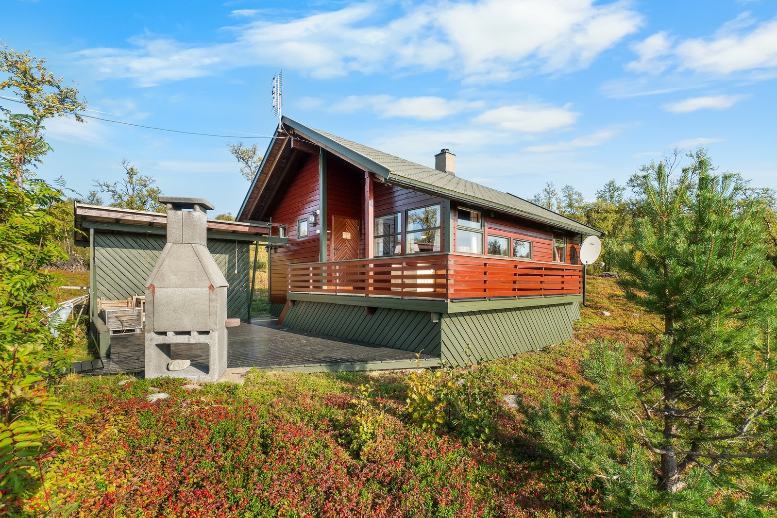 EiendomsMegler1 v/David Johnsen har gleden av å presentere Skiippagurra hyttefelt 44. Foto: Thomassen Friluft Galleribilde