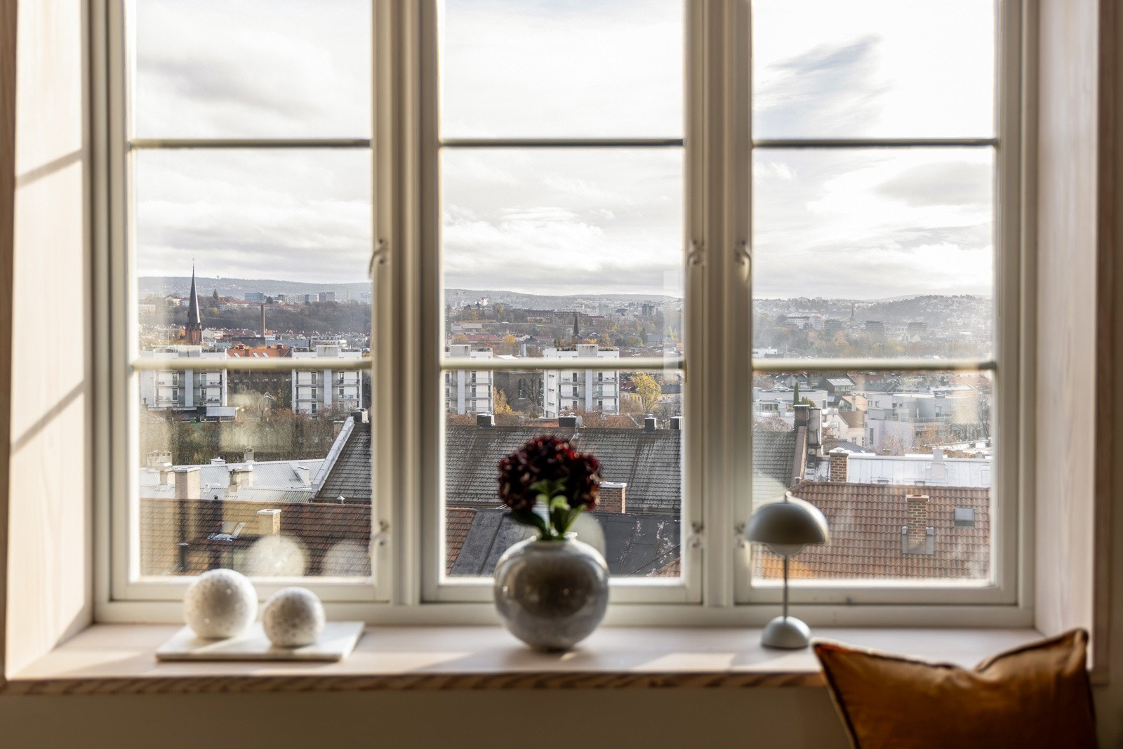 Utsikt fra stuen Galleribilde