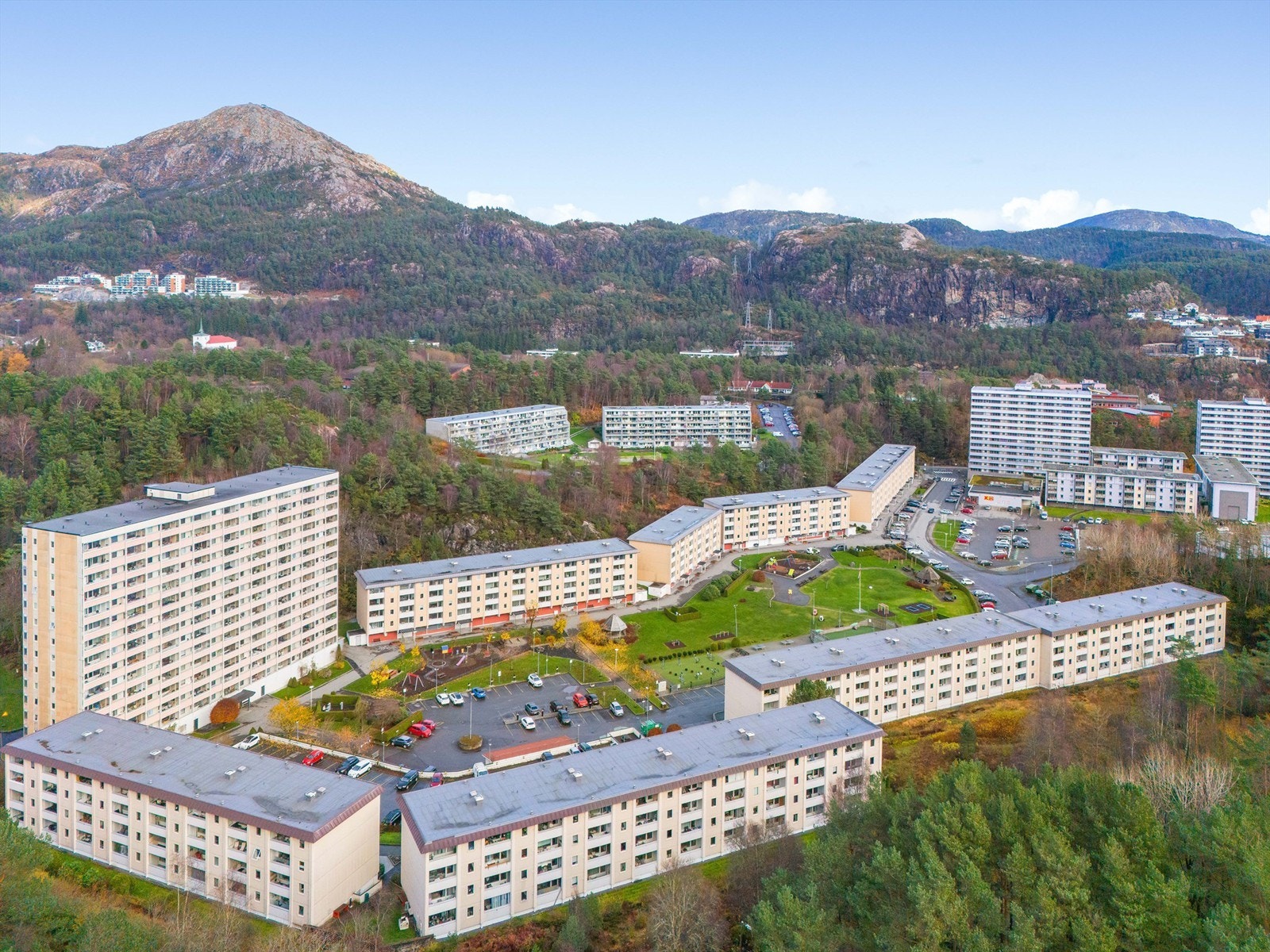 Oversiktsbilde over Borettslaget. Galleribilde