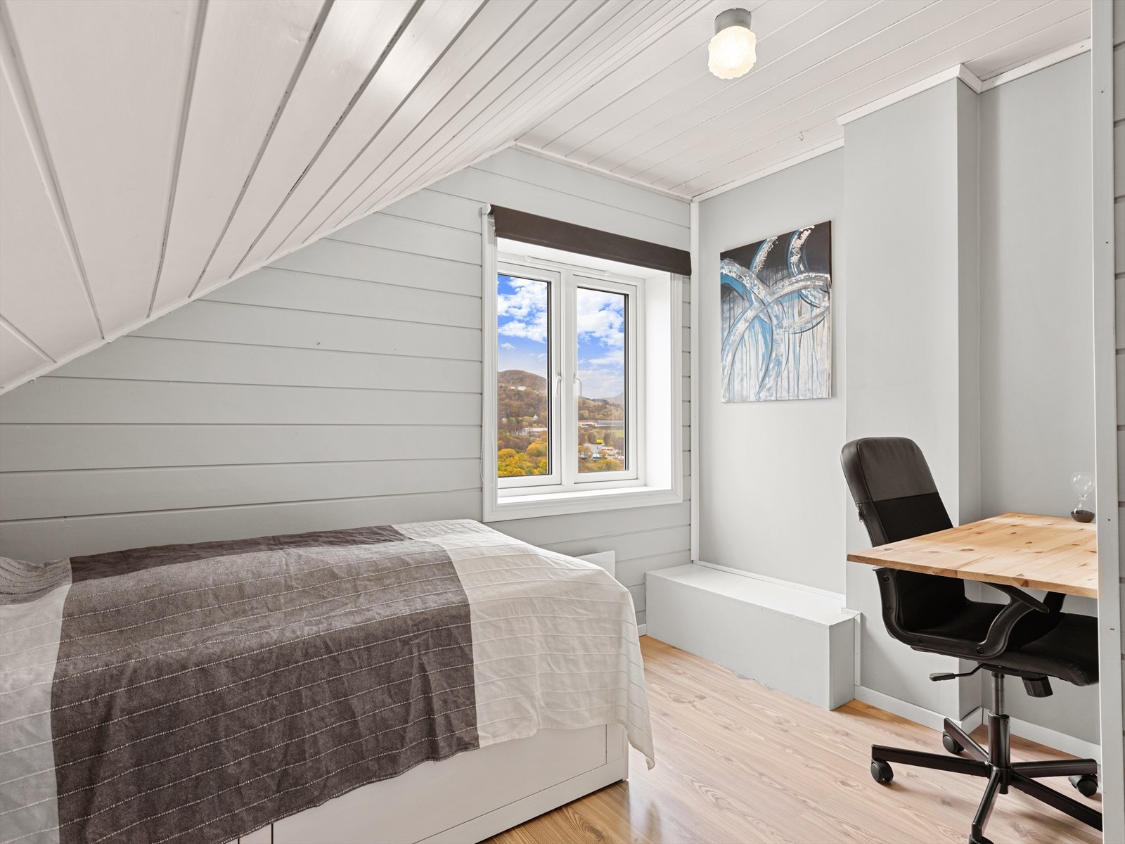 Soverom 4 (ikke godkjent) inntegnet som bad på tegninger Galleribilde