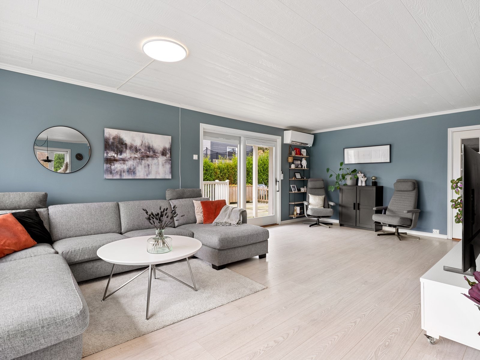 Varmepumpe montert i rommet Galleribilde