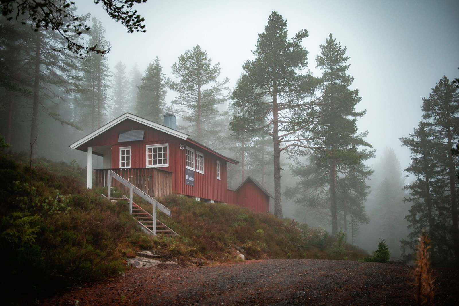 Dette er en skikkelig hytte hytte Galleribilde