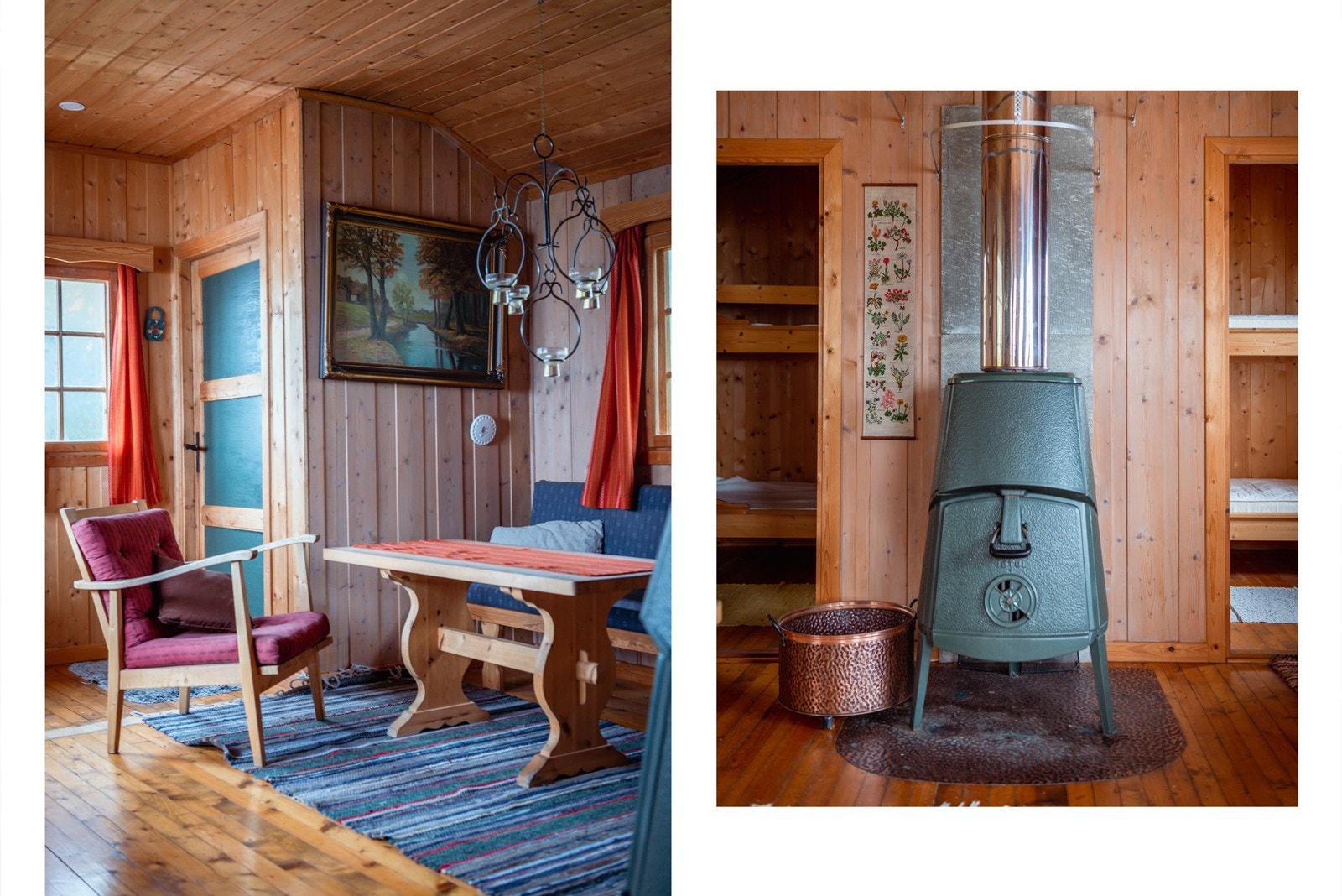 Ønsker du den gamle, klassiske hyttestemningen har du virkelig kommet rett her Galleribilde