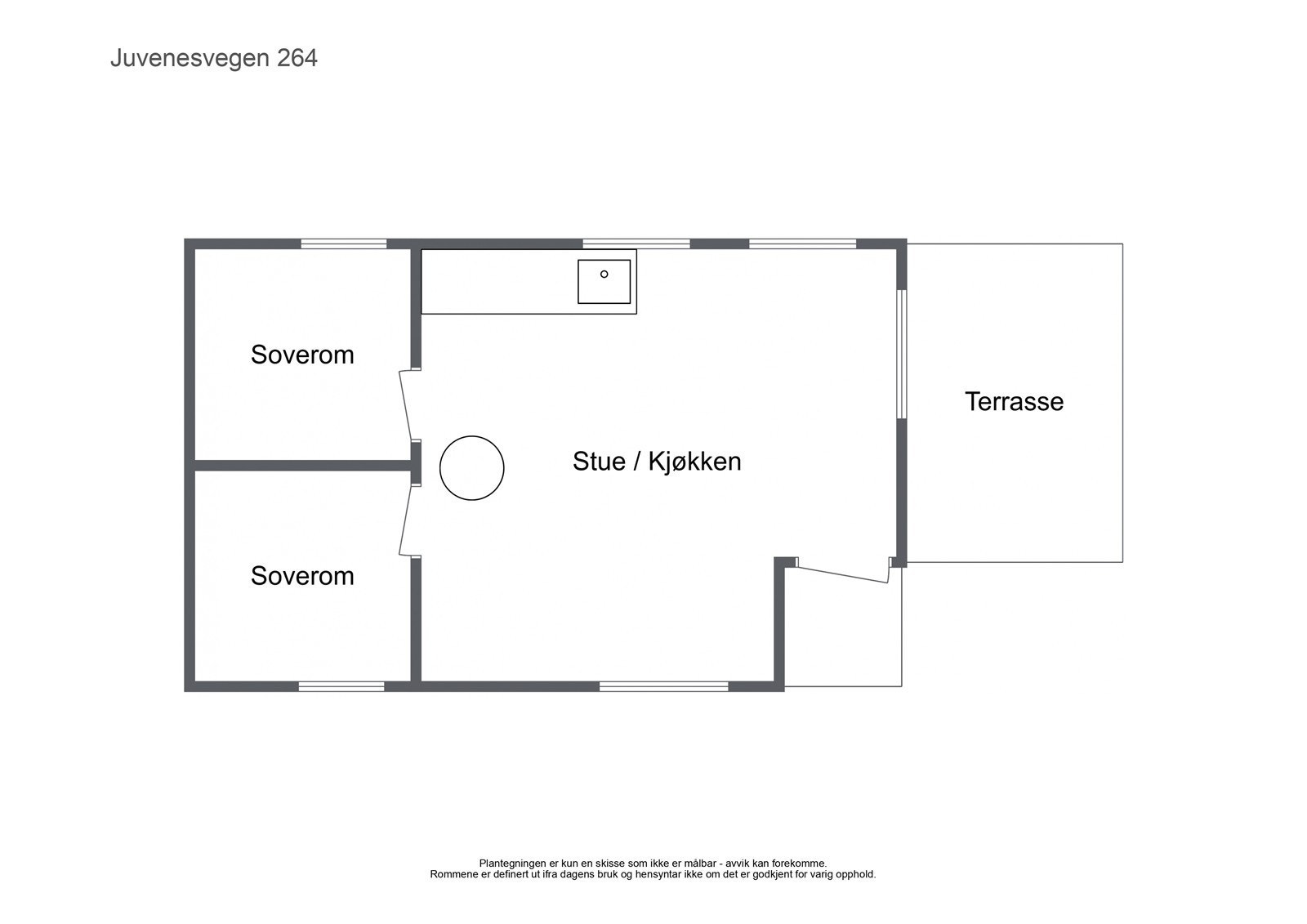 Plantegning - 1. etasje Galleribilde