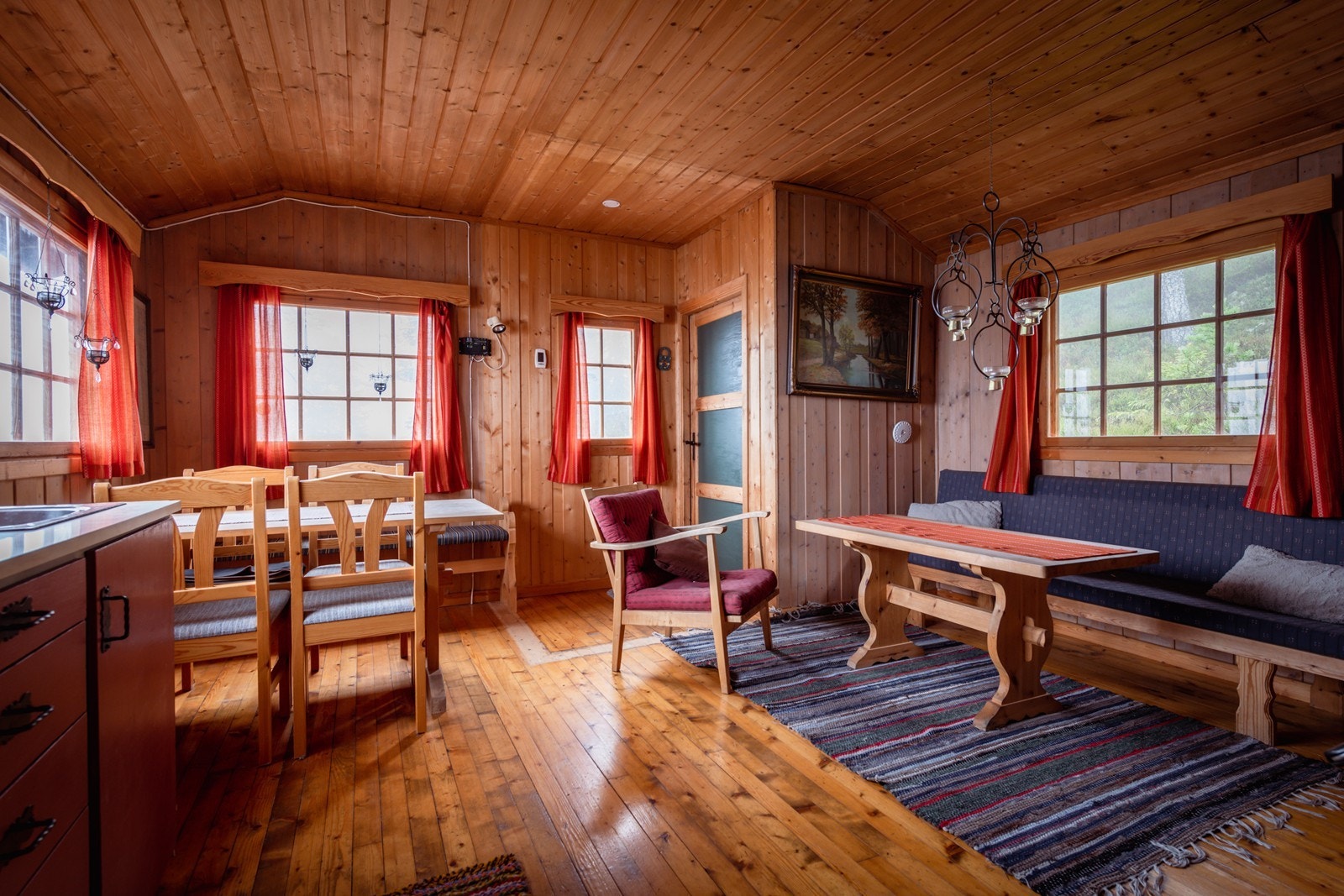 Velkommen inn i din nye hytte Galleribilde