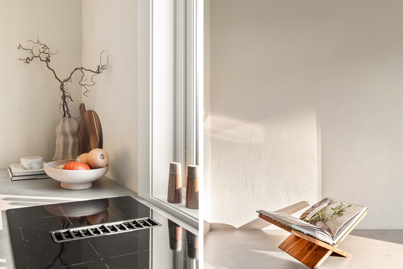 Detaljbilde fra kjøkken. Galleribilde