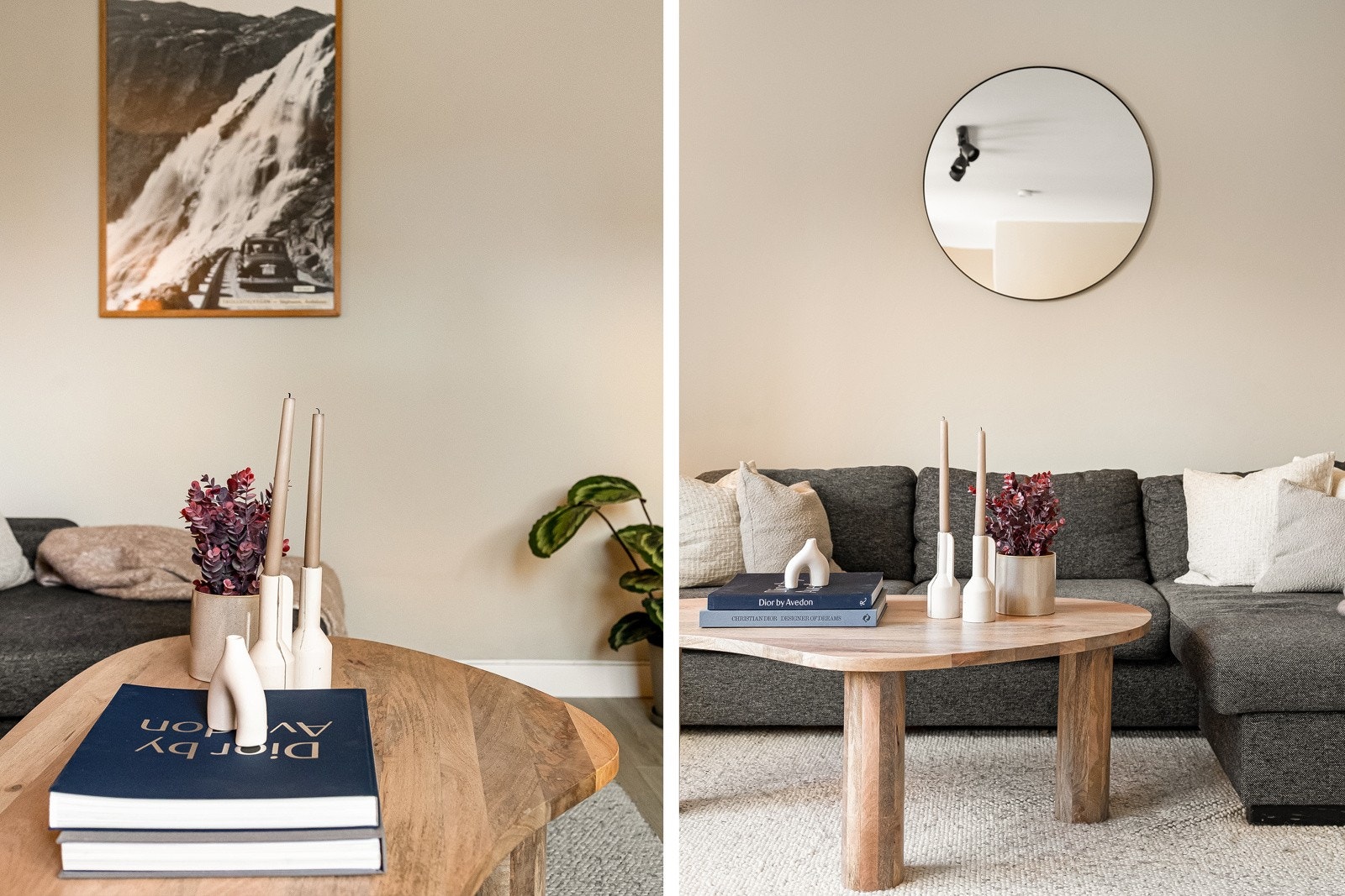 Detaljbilde fra stuen. Galleribilde