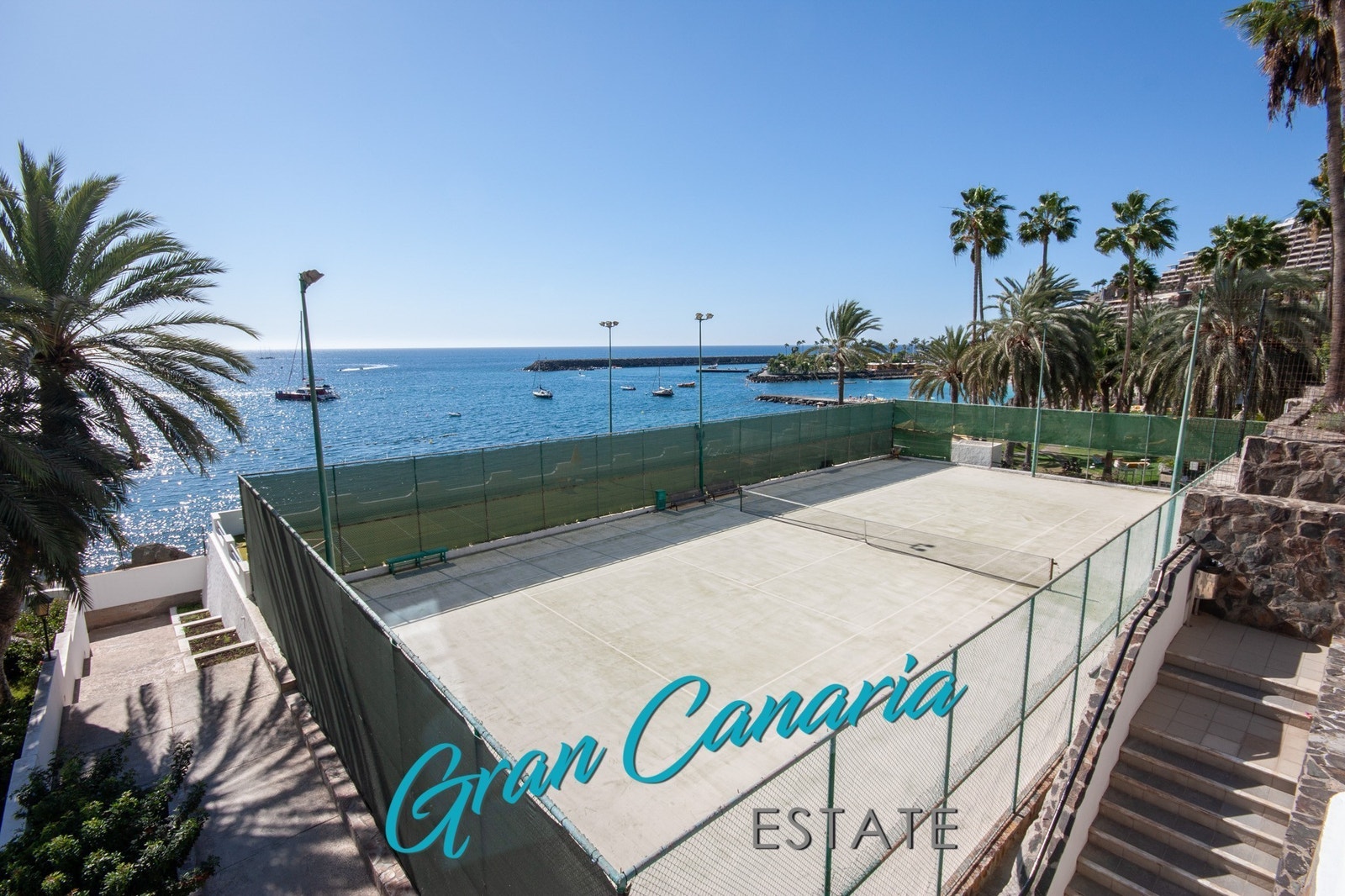 Tennisbane Galleribilde