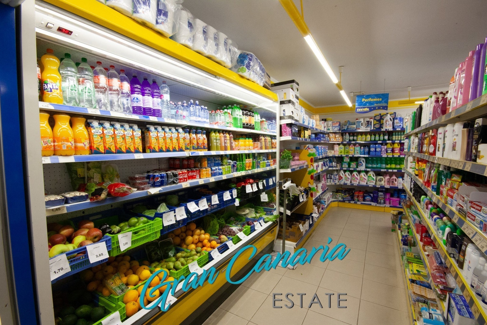 Godt utvalg av spanske og skandinaviske produkter Galleribilde