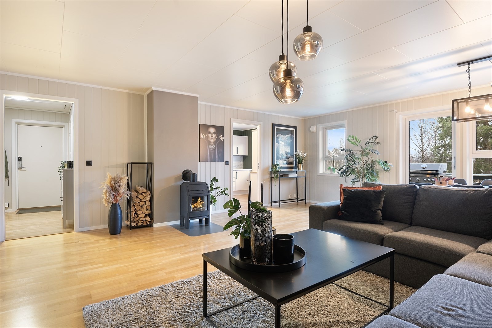 Den gode utformingen gjør det enkelt å innrede rommet etter eget ønske. Galleribilde