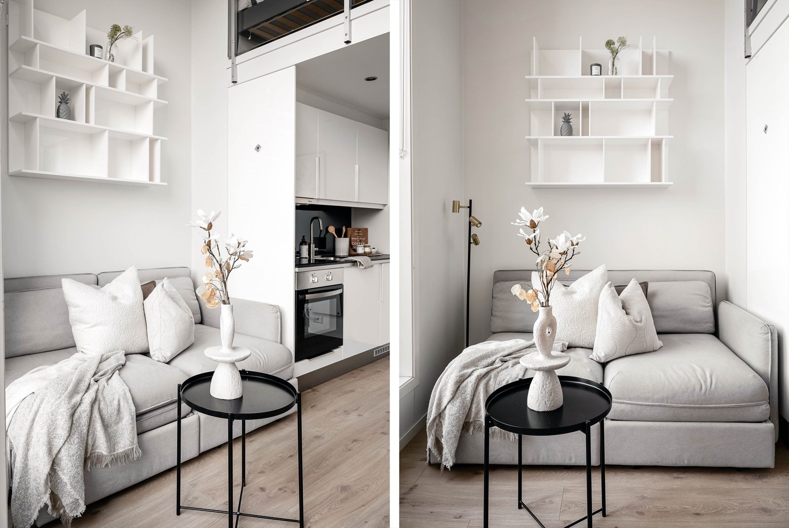 Leiligheten har en arealeffektiv planløsning. Galleribilde
