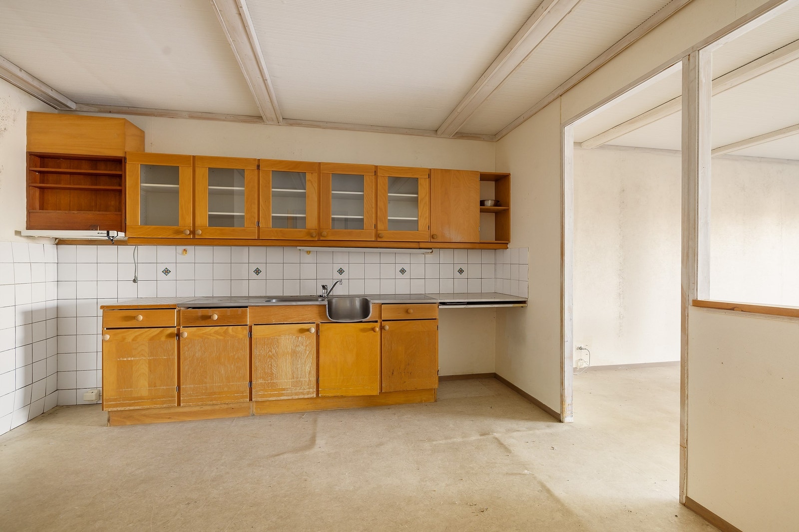 På tegning beskrevet som kjellerstue. Galleribilde