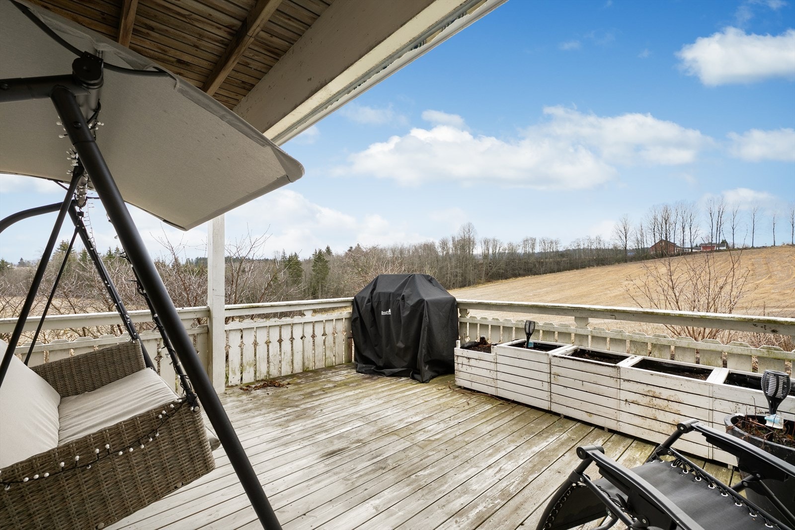 Her kan du nyte pent vær eller sene sommerkvelder Galleribilde