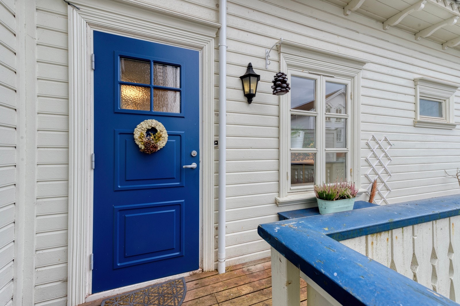 Innbydende inngangsparti. Galleribilde