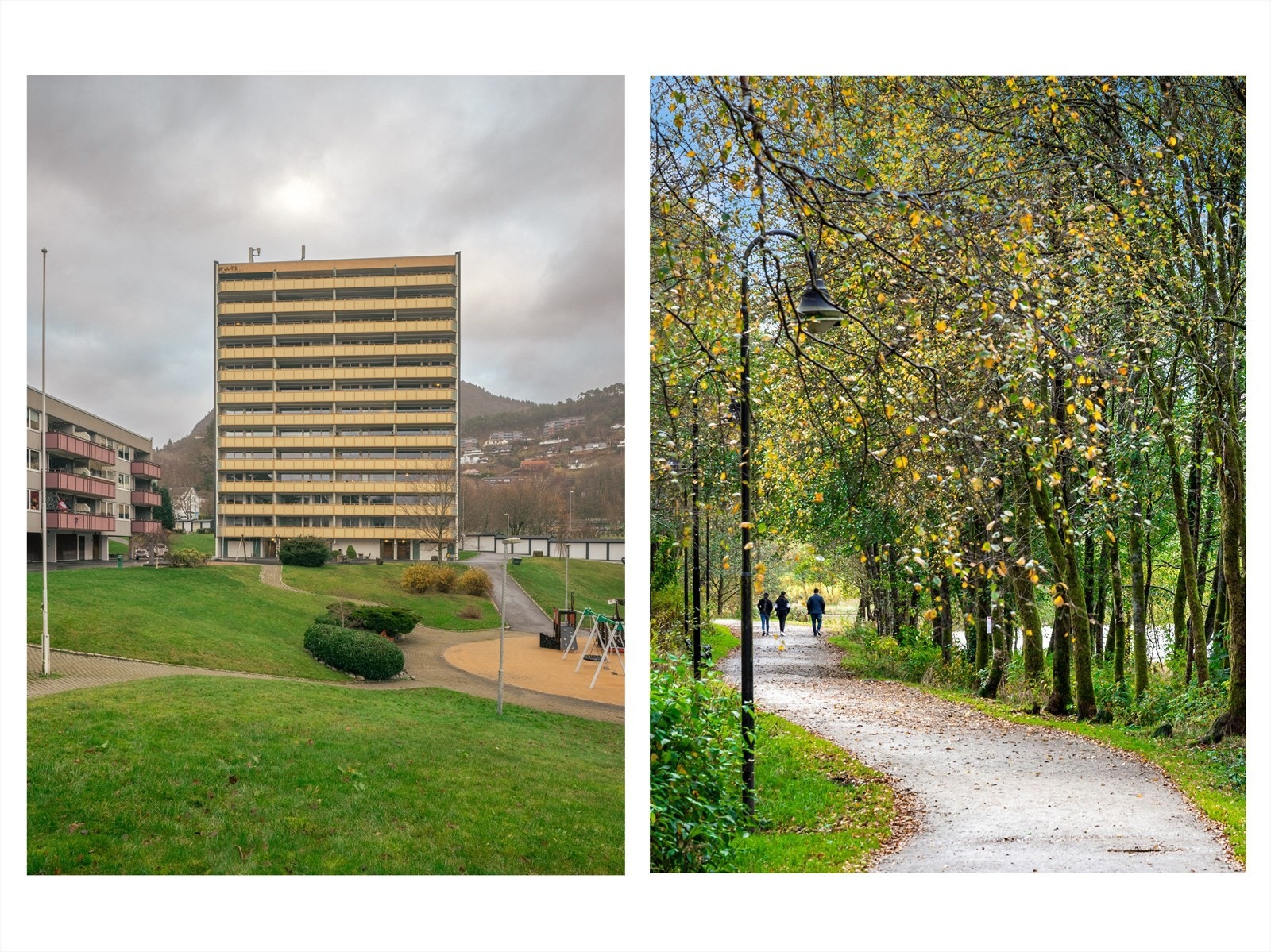 Boligen er plassert i et rolig og veletablert boligområde sentralt i Fyllingsdalen. En av de store fordelene med denne plasseringen er at den ligger tilbaketrukket fra hovedveien, noe som gjør at du slipper unna mye biltrafikk. Galleribilde