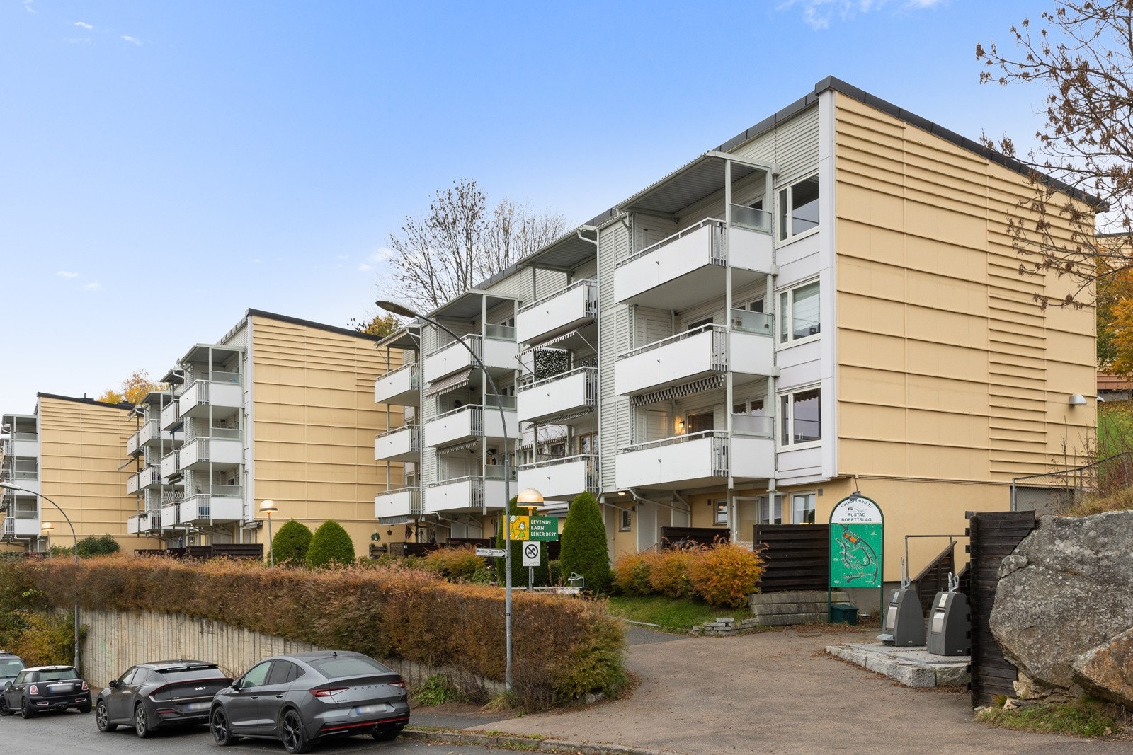 Byggets fasade. Galleribilde