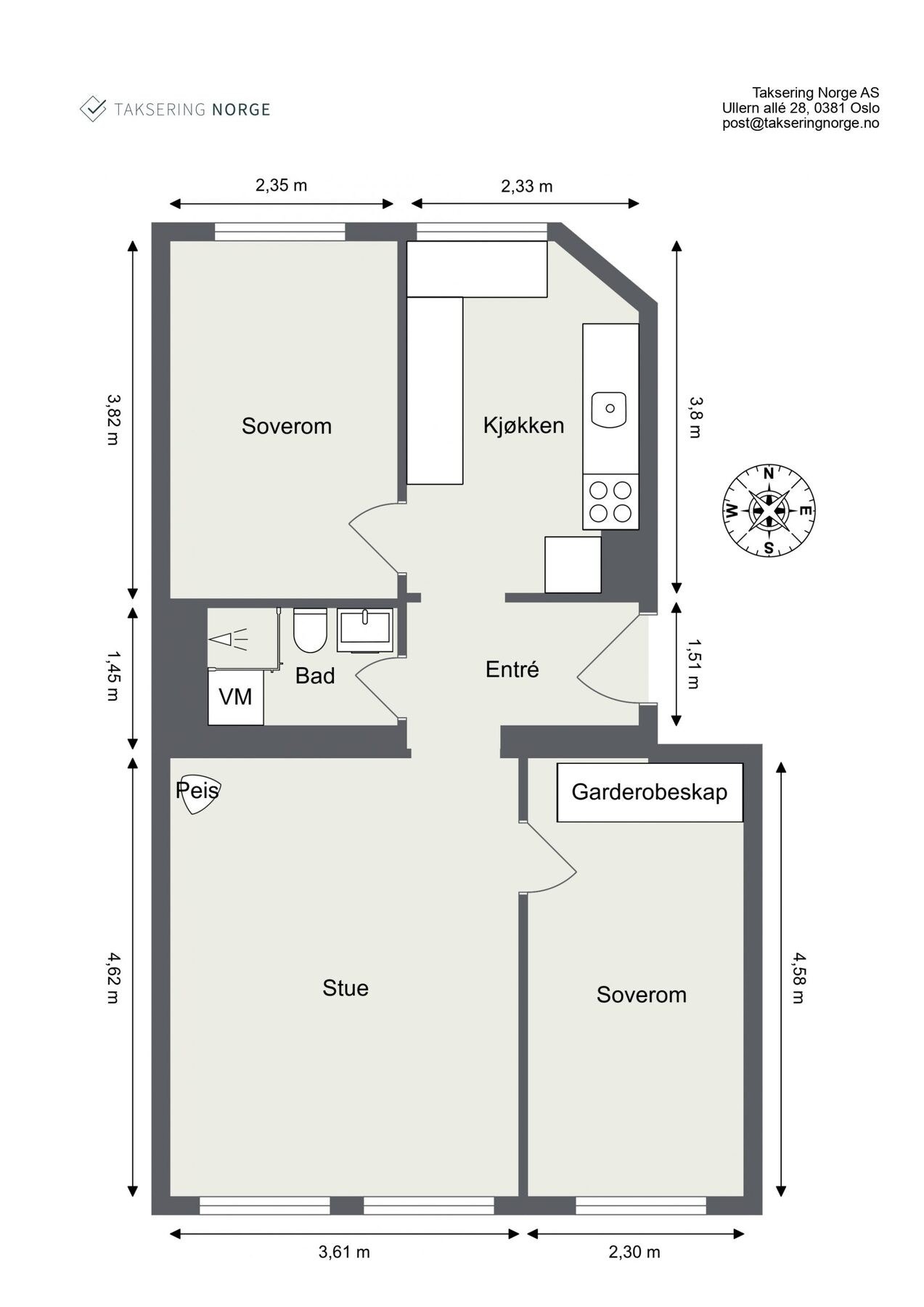 Plantegning. Galleribilde