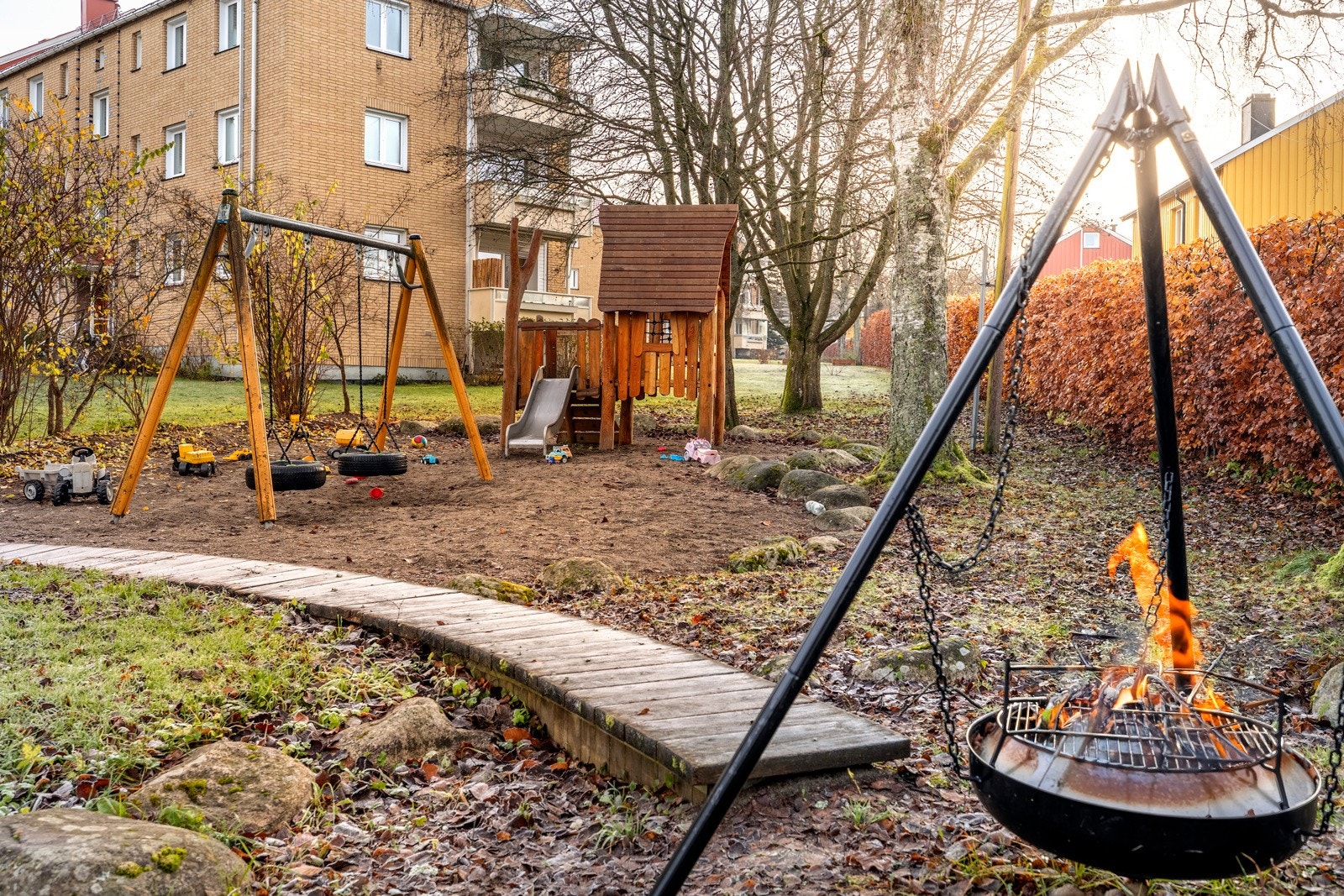 Fellesområde i Lille Ekeberg borettslag Galleribilde