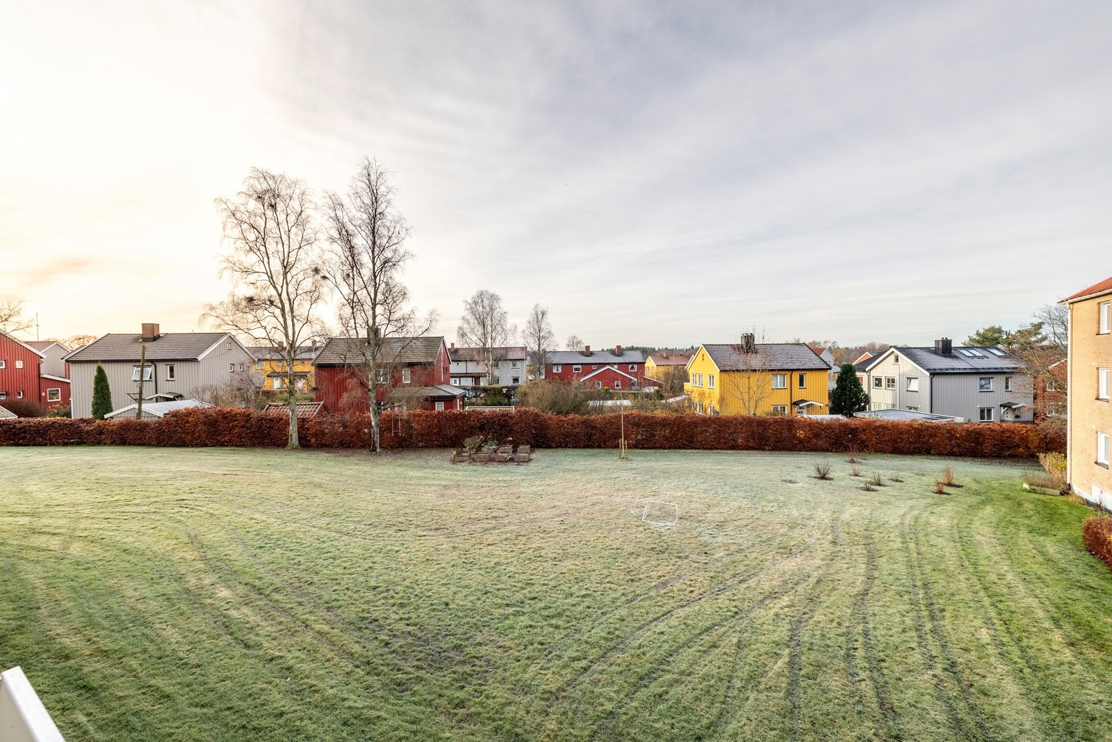 Utsikt fra balkongen Galleribilde