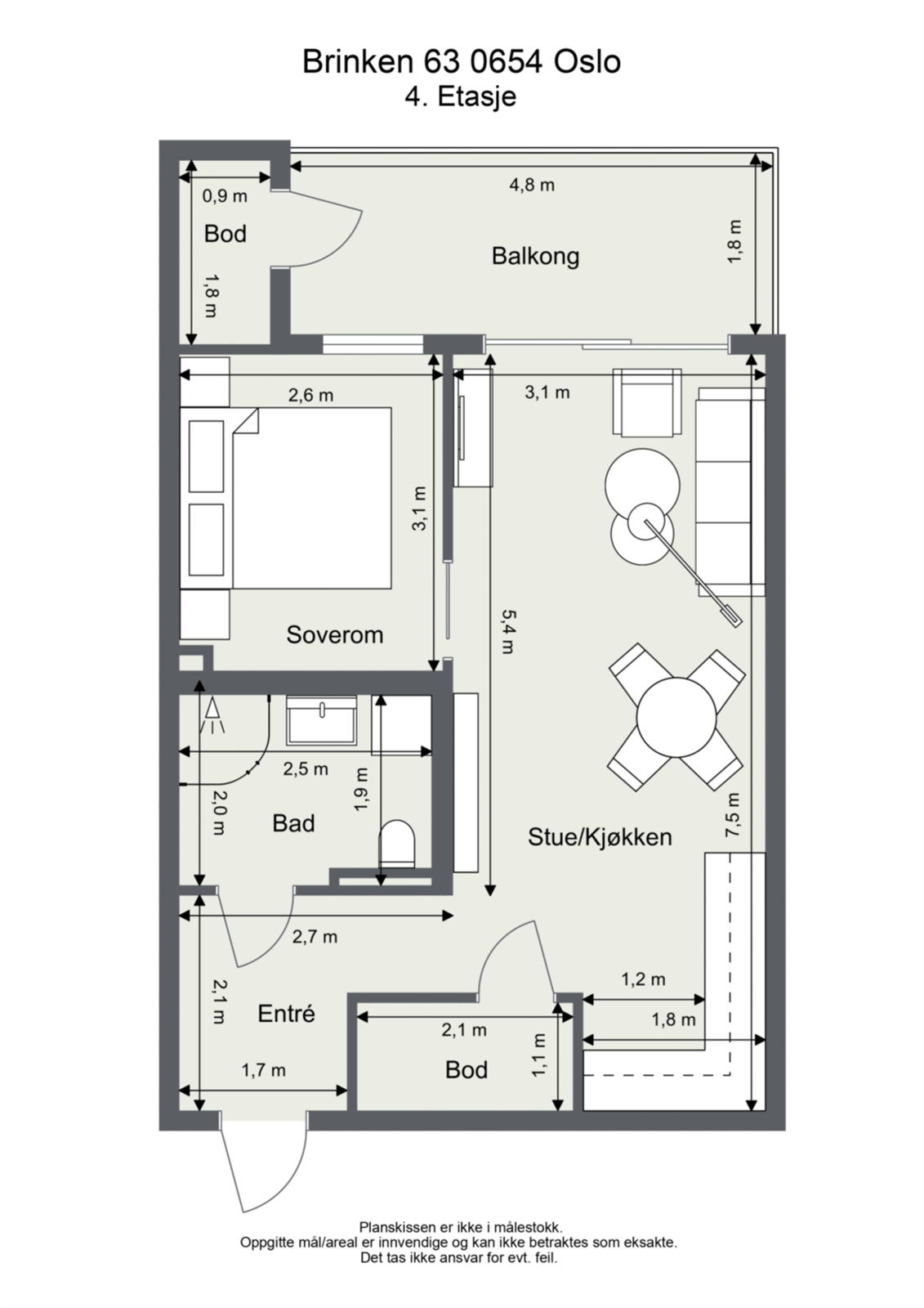 Planskisse. Galleribilde
