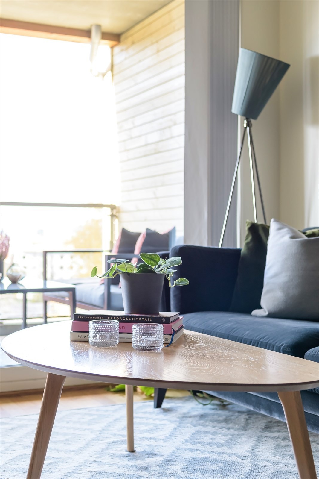 Boligen byr på rikelig med lagringsplass i innvendig bod, bod ved balkongen og en ekstern bod i 4. etasje. Galleribilde