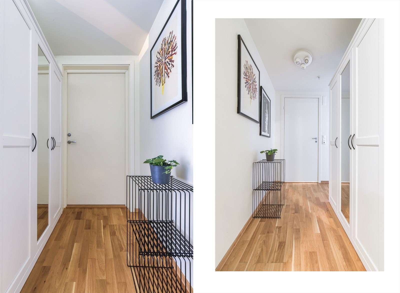 Vel inne ankommer du en lys og innbyende entré med stort garderobeskap. Galleribilde