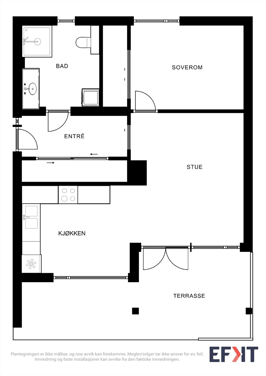 Plantegning. Galleribilde