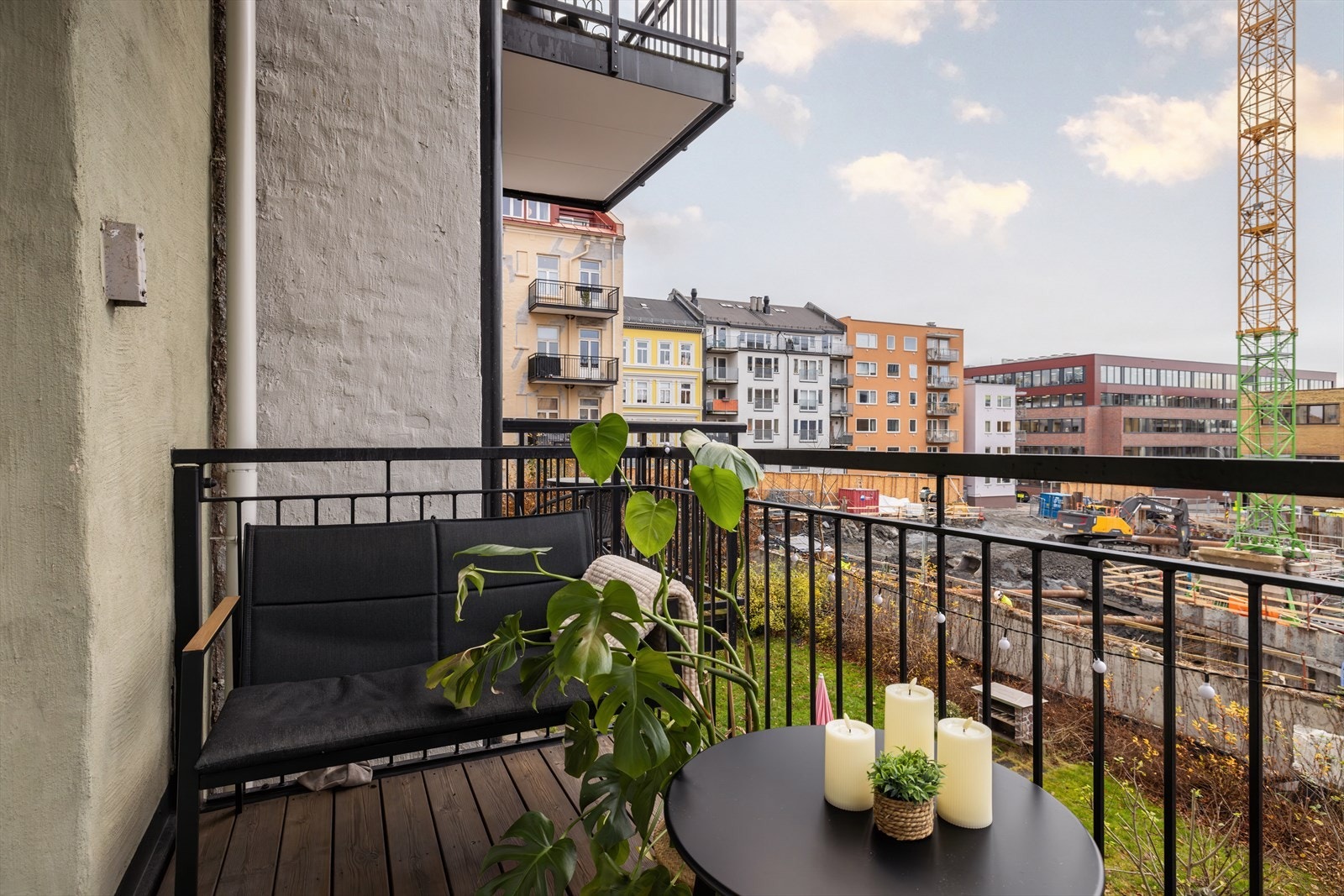 Her kan det enkelt innredes med ønskelig utemøblement. Galleribilde