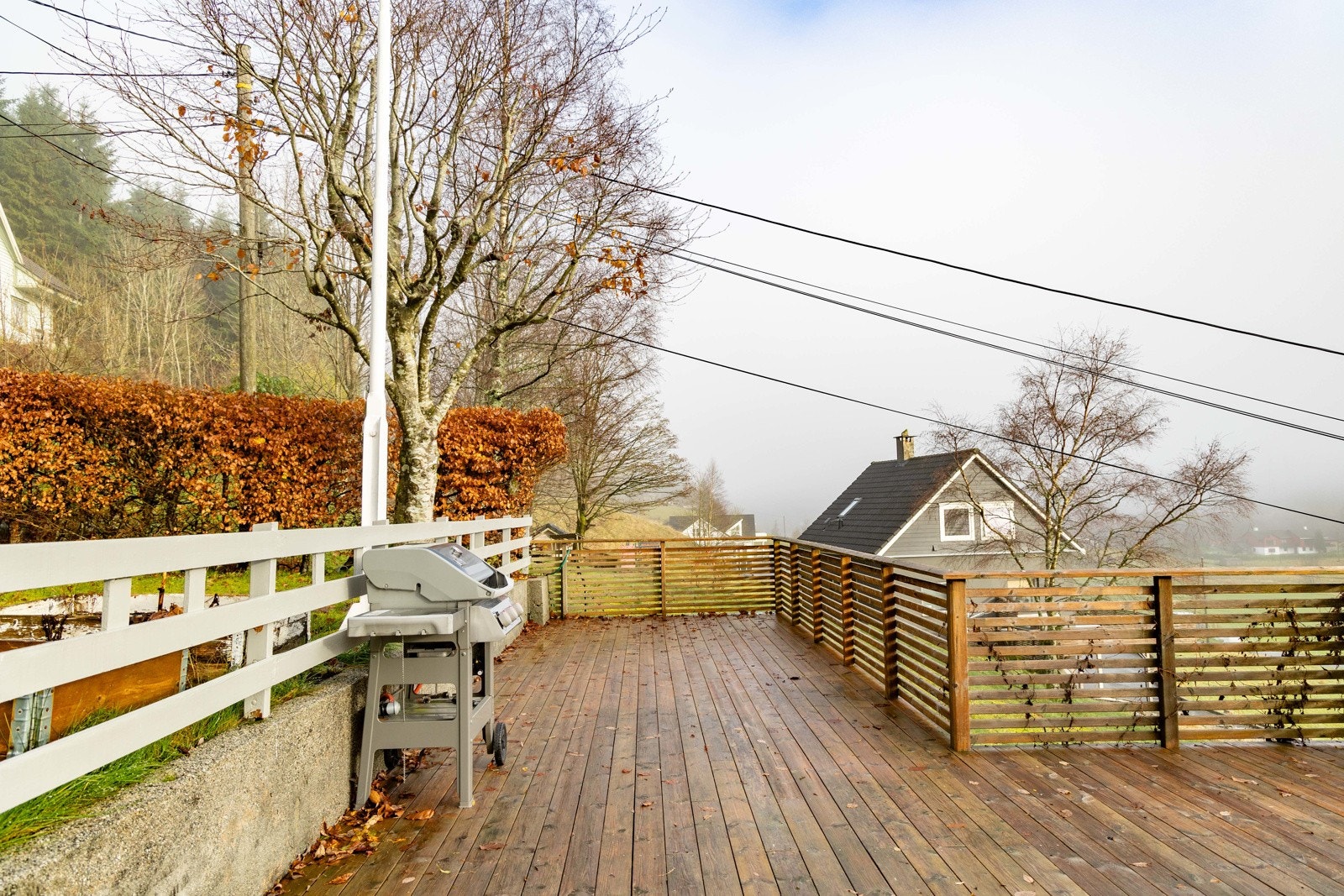 Terrassen har vært hyppig brukt på vår og sommerdager. Galleribilde