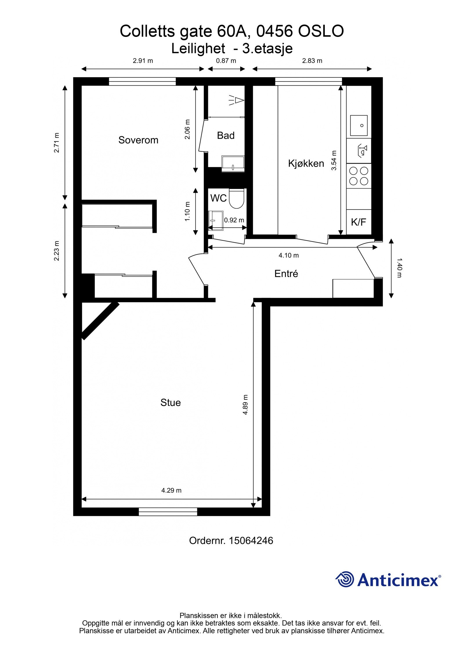 Plantegning. Galleribilde